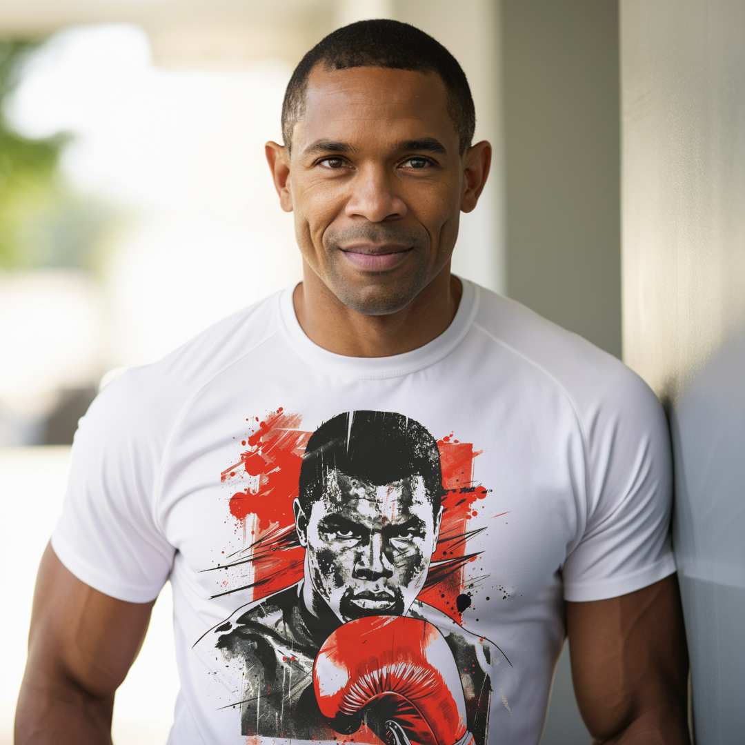Muhammad Ali T-Shirt - Bold Black Apparel