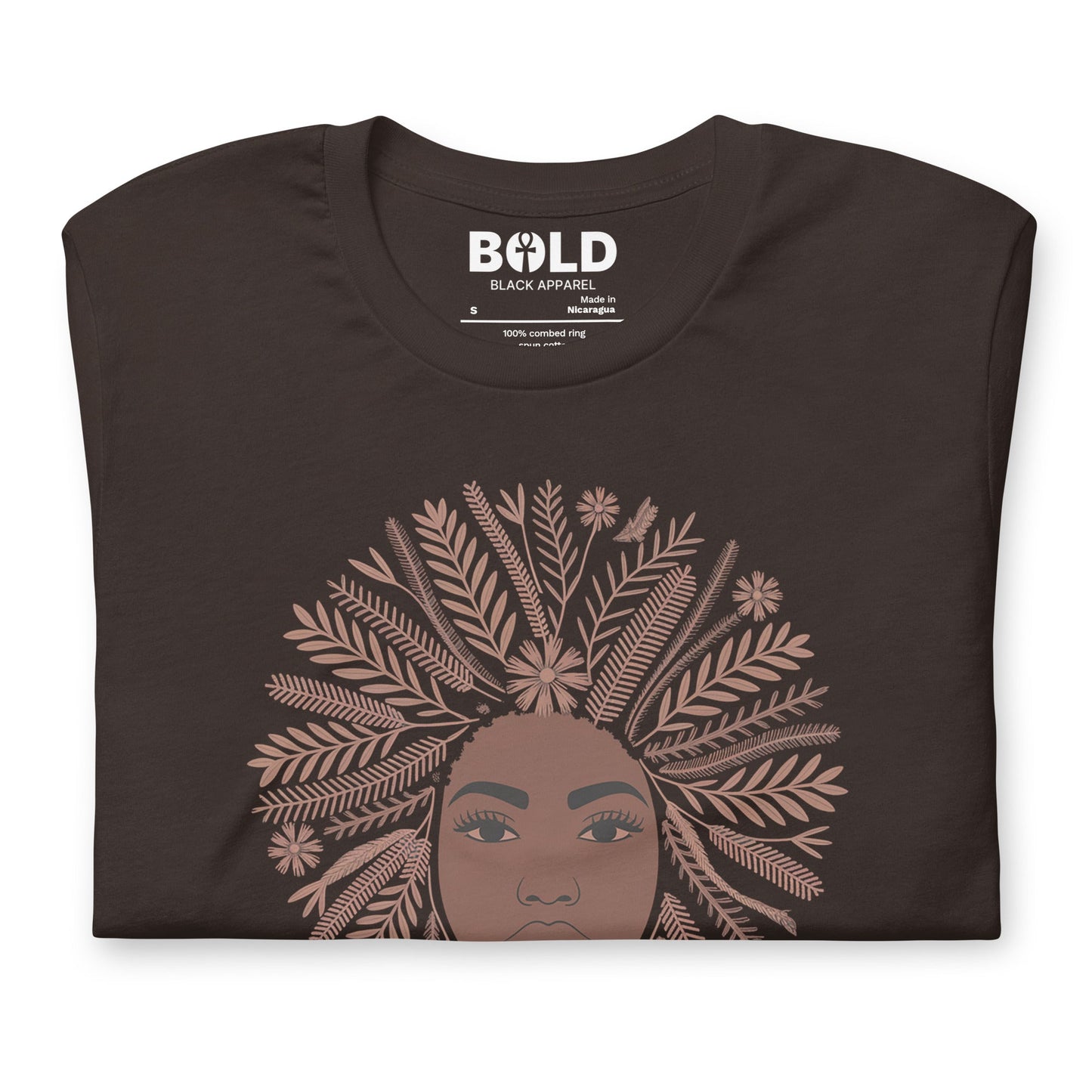 Naturally Melanated T-Shirt - Bold Black Apparel