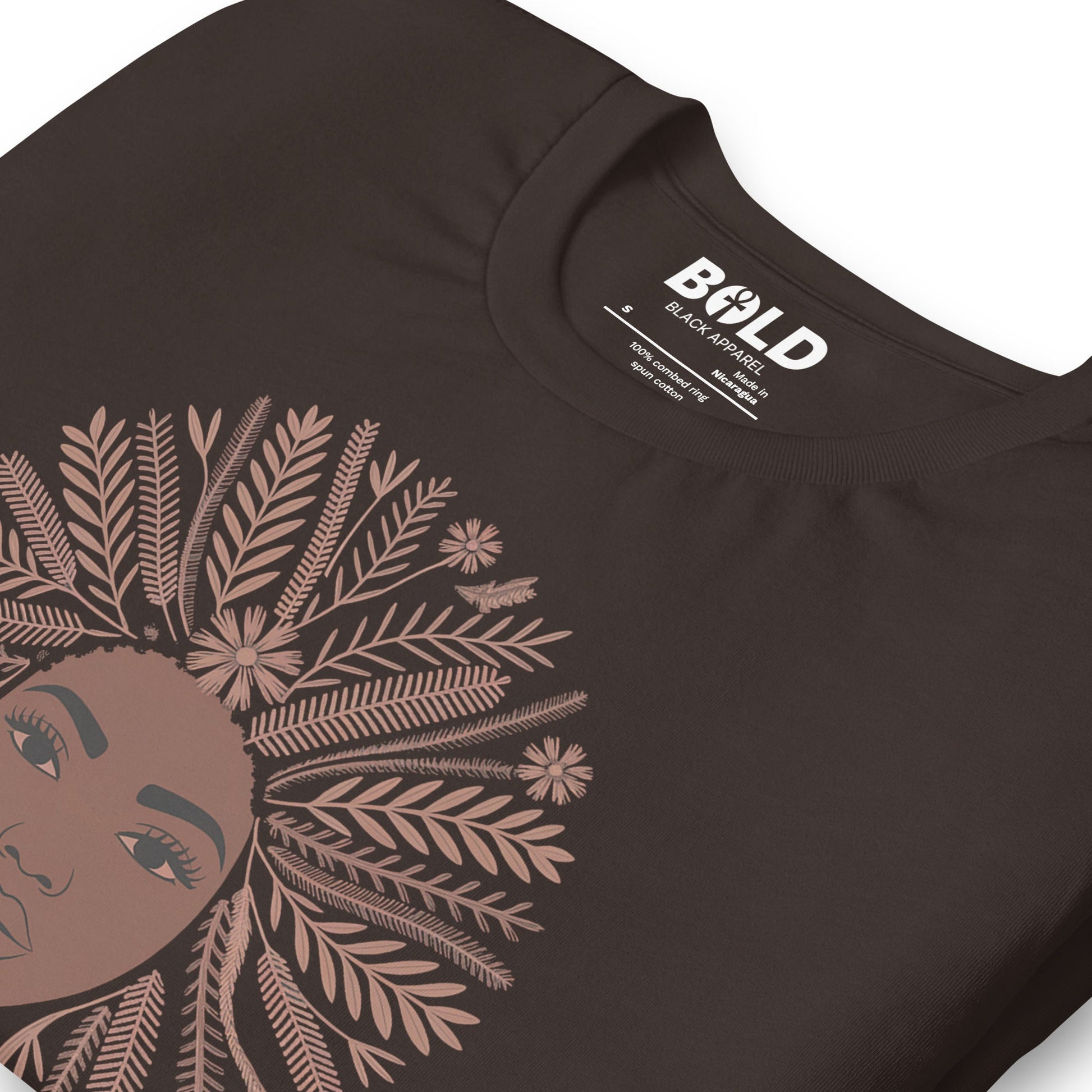 Naturally Melanated T-Shirt - Bold Black Apparel