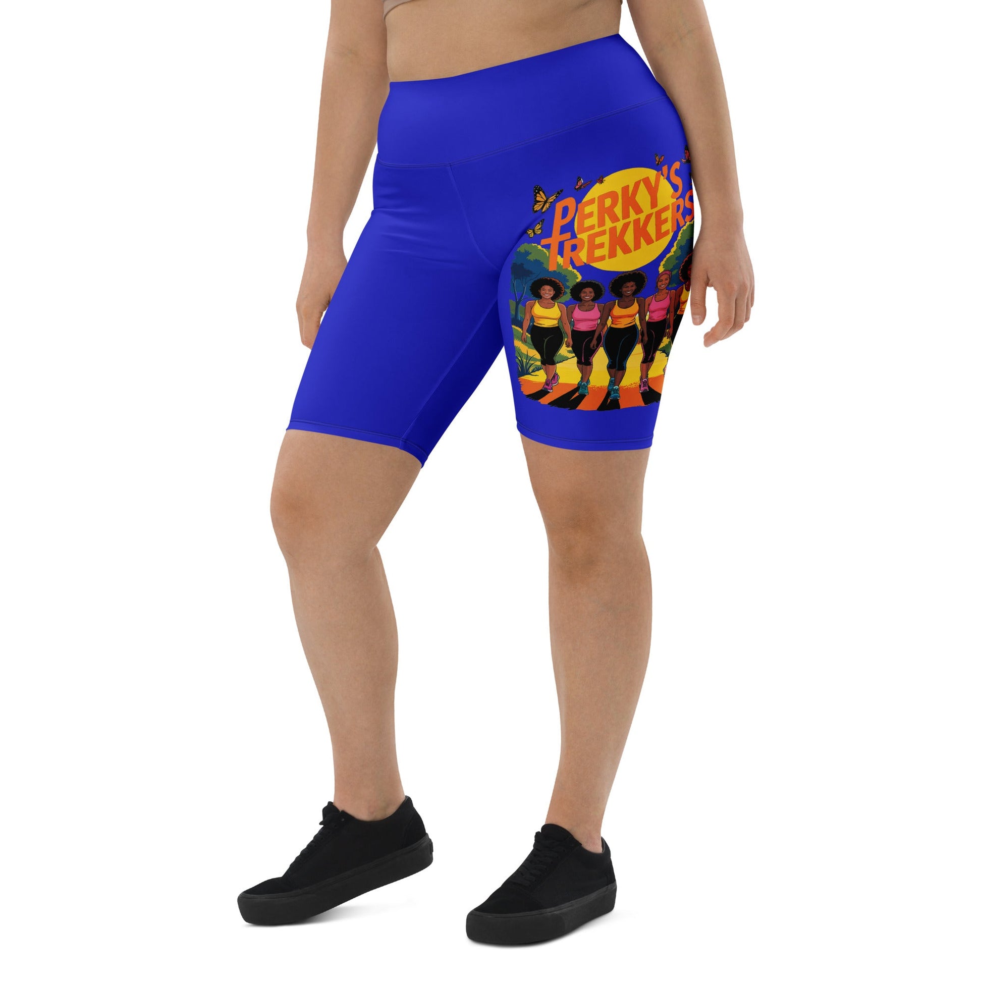 Perky's Trekkers Trail Biker Shorts - Bold Black Apparel
