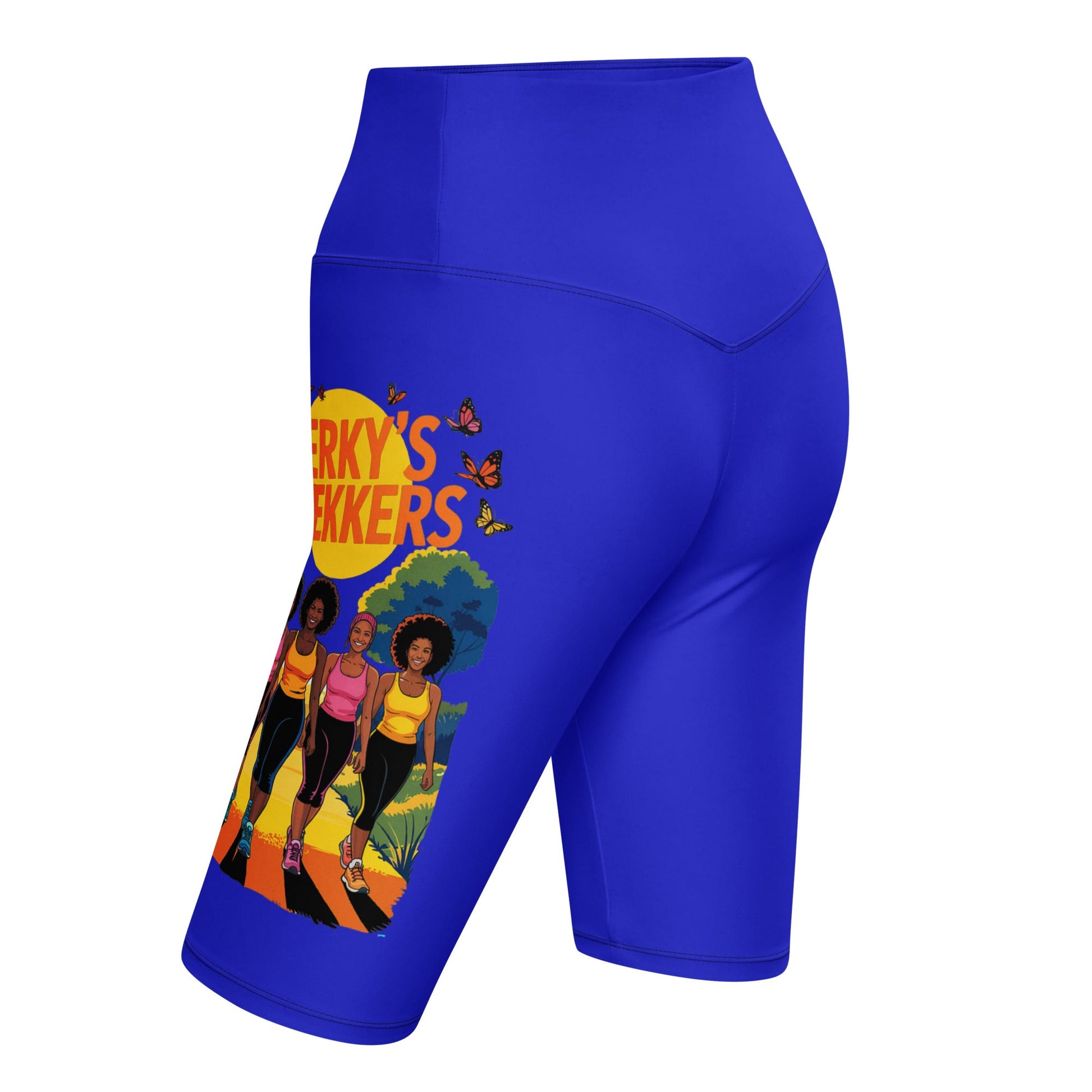 Perky's Trekkers Trail Biker Shorts - Bold Black Apparel