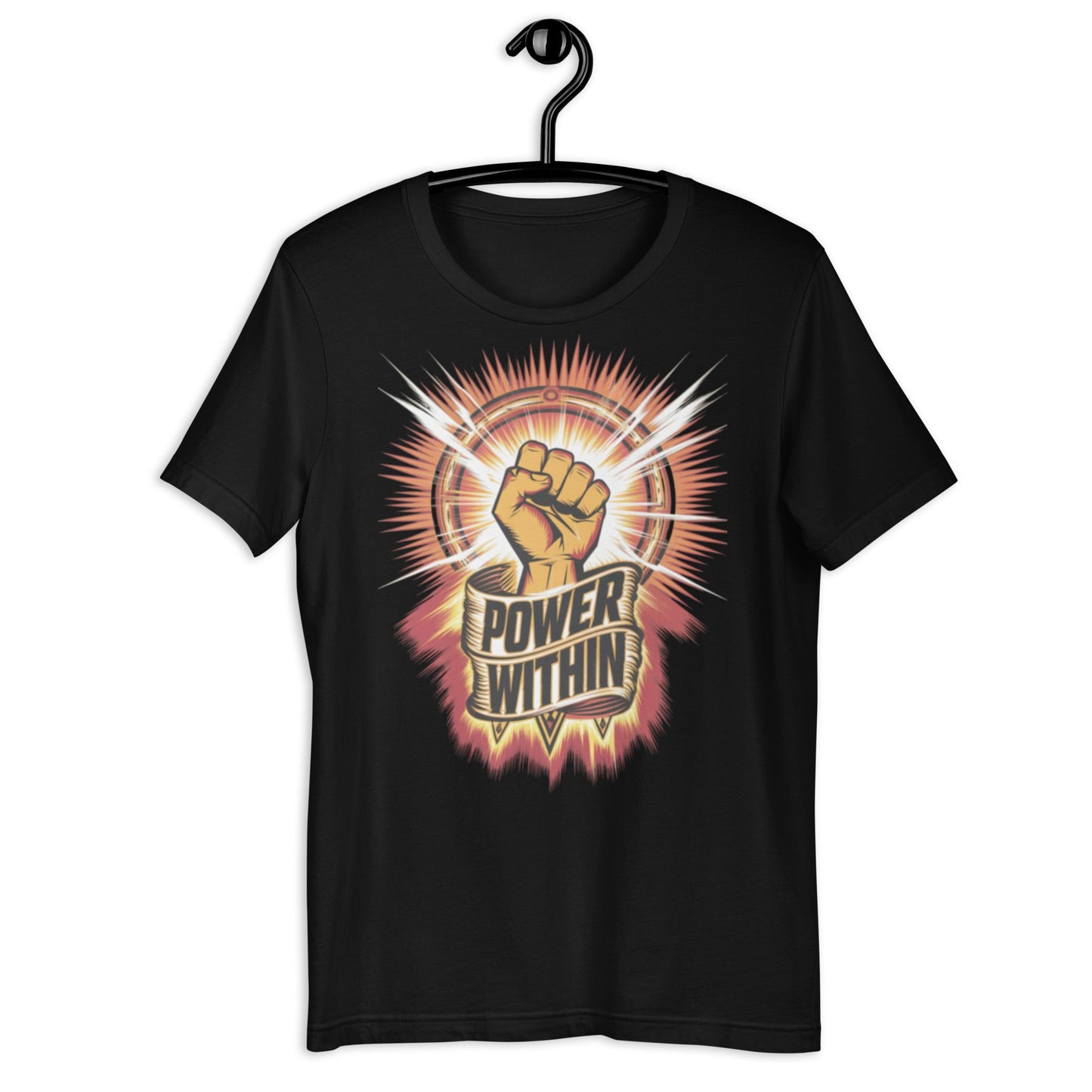 Power Within T-Shirt - Bold Black Apparel