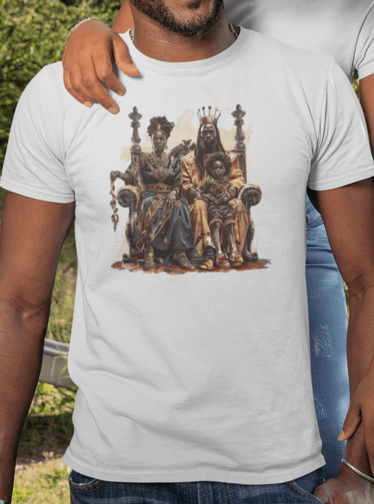 Prideful Royalty T-Shirt - Bold Black Apparel