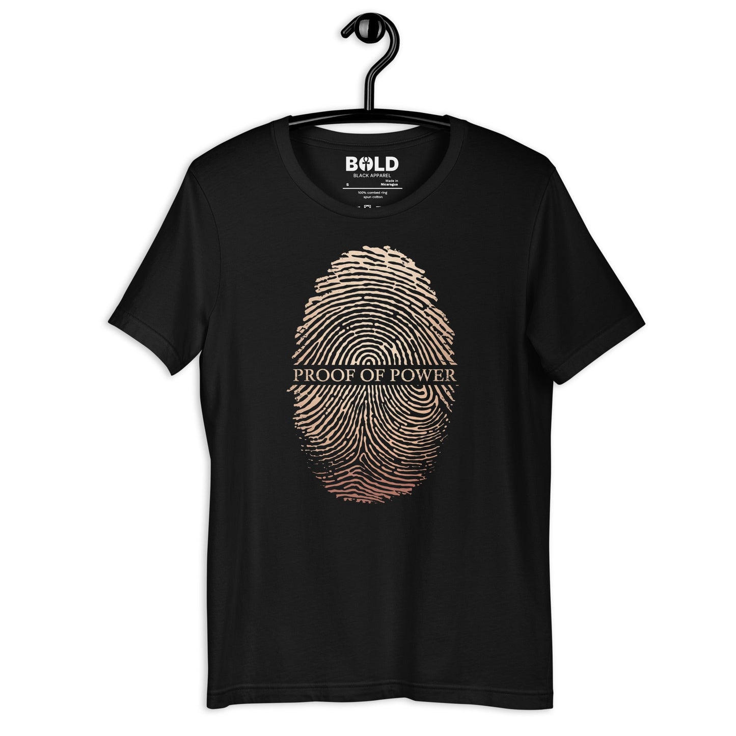Proof of Power Melanin T-Shirt - Bold Black Apparel