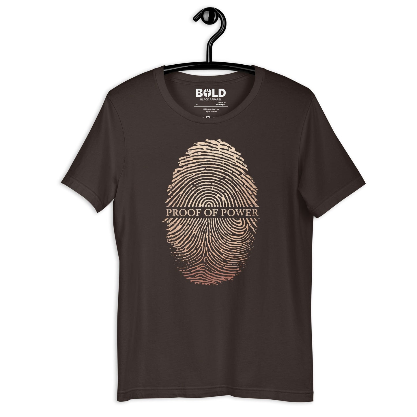 Proof of Power Melanin T-Shirt - Bold Black Apparel