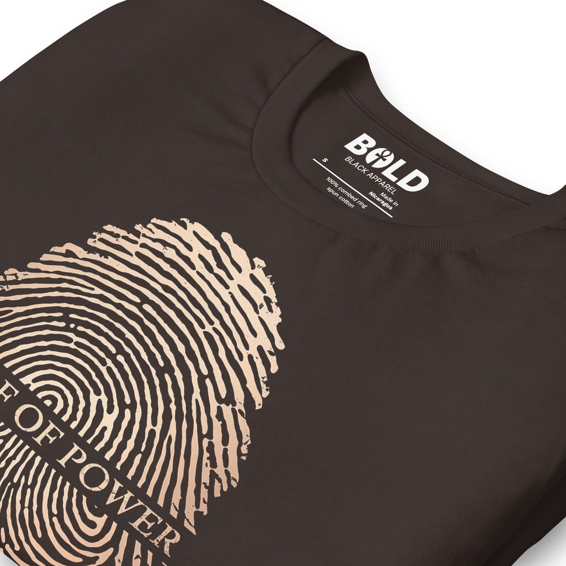 Proof of Power Melanin T-Shirt - Bold Black Apparel