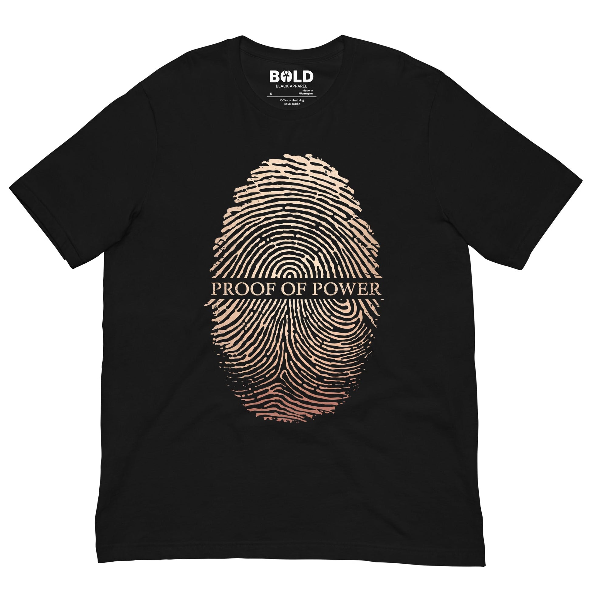 Proof of Power Melanin T-Shirt - Bold Black Apparel
