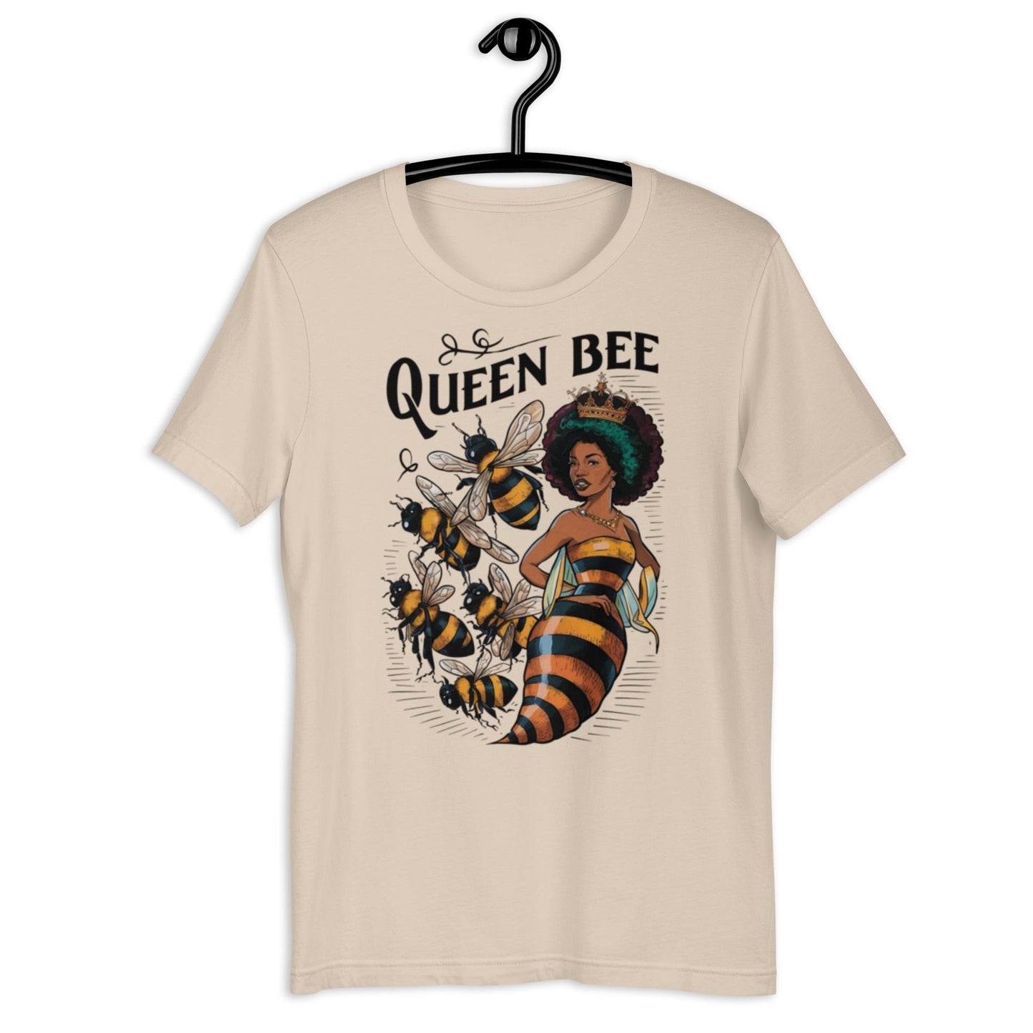 Queen Bee T-Shirt - Bold Black Apparel