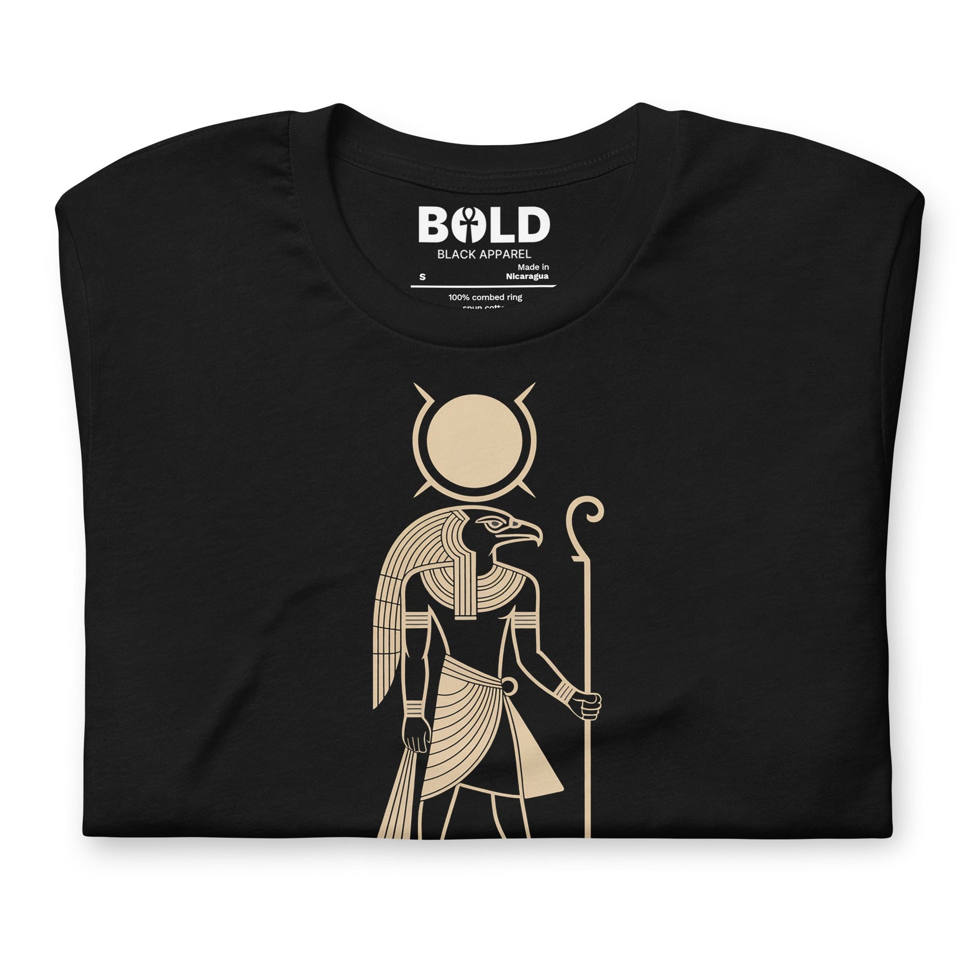 Ra God of the Sun T-Shirt - Bold Black Apparel