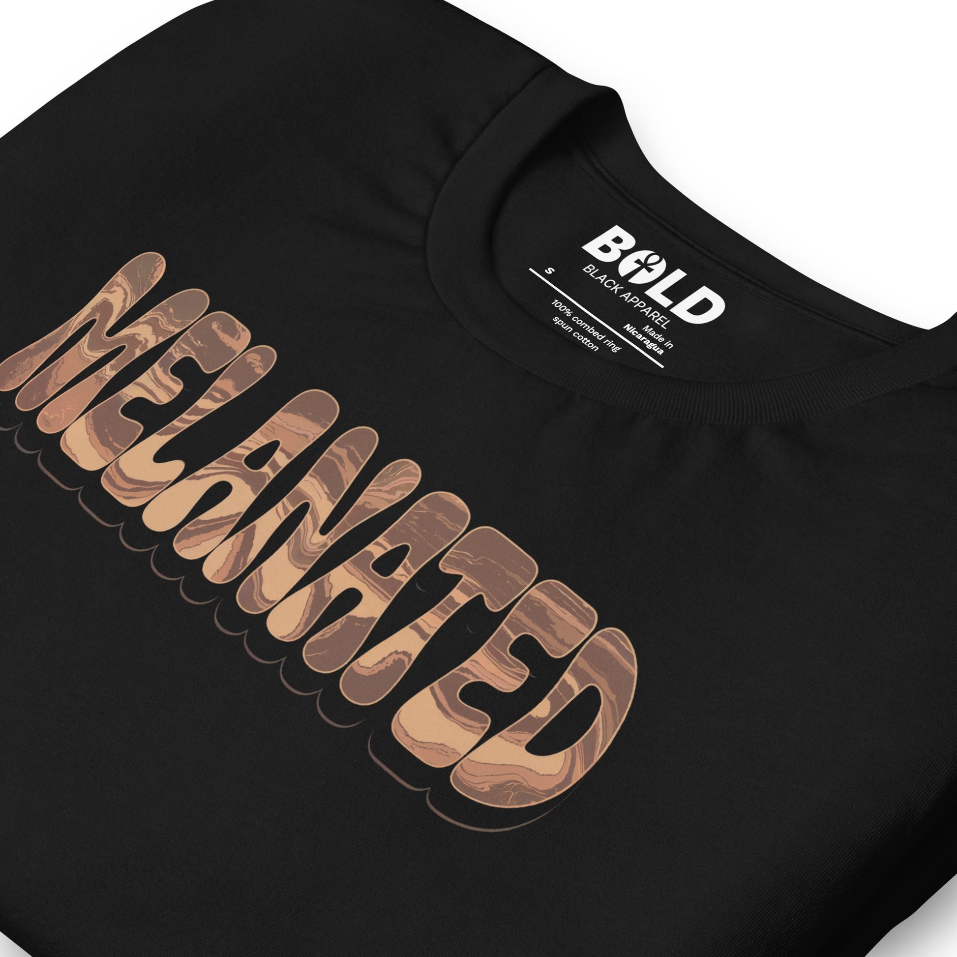 Retro Melanated T-Shirt - Bold Black Apparel