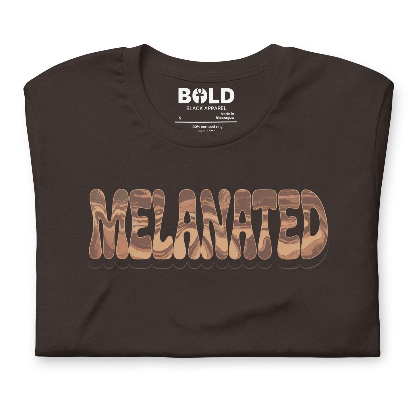 Retro Melanated T-Shirt - Bold Black Apparel