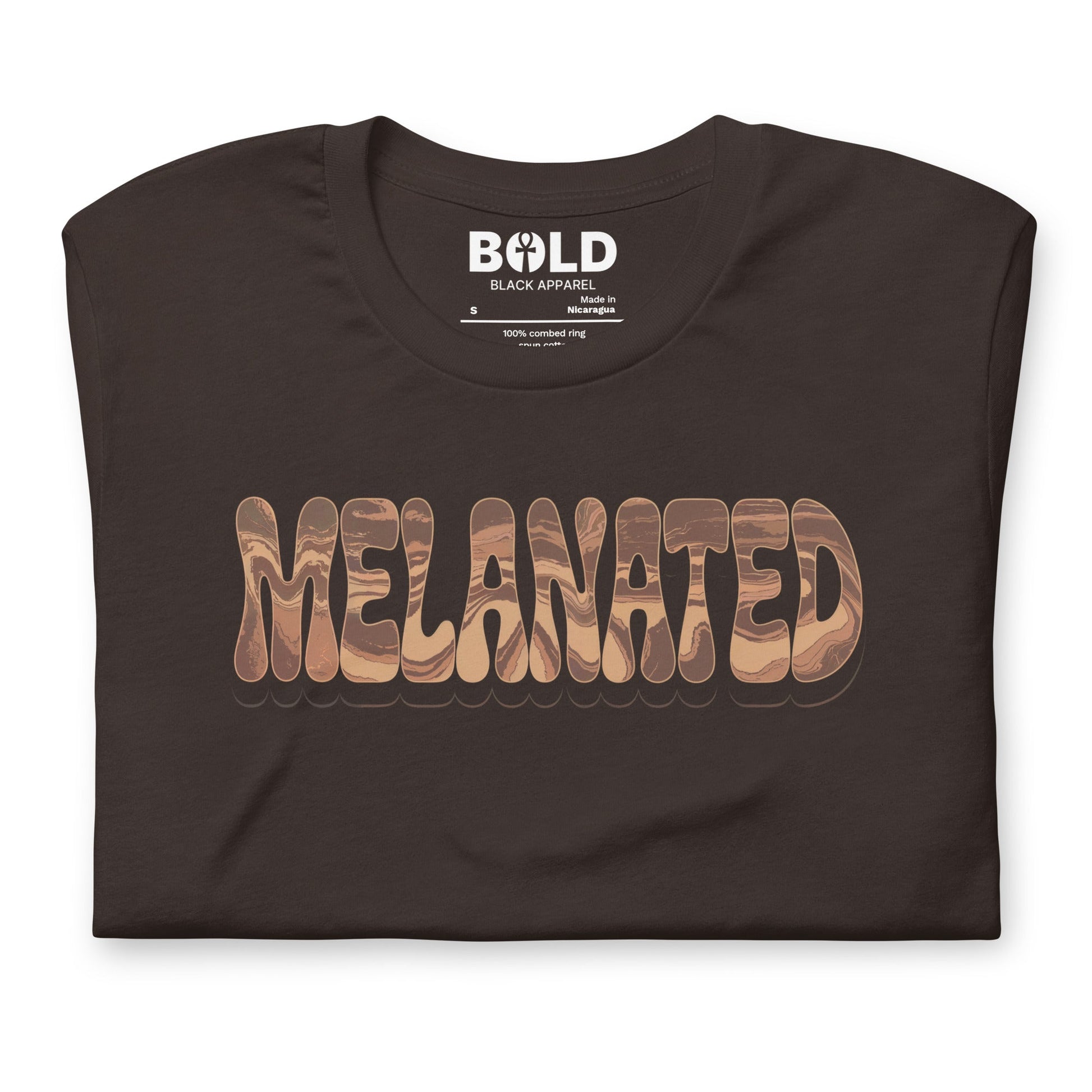 Retro Melanated T-Shirt - Bold Black Apparel