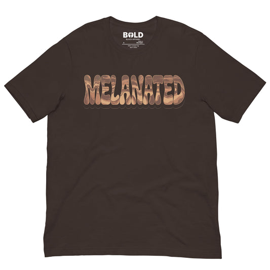 Retro Melanated T-Shirt - Bold Black Apparel
