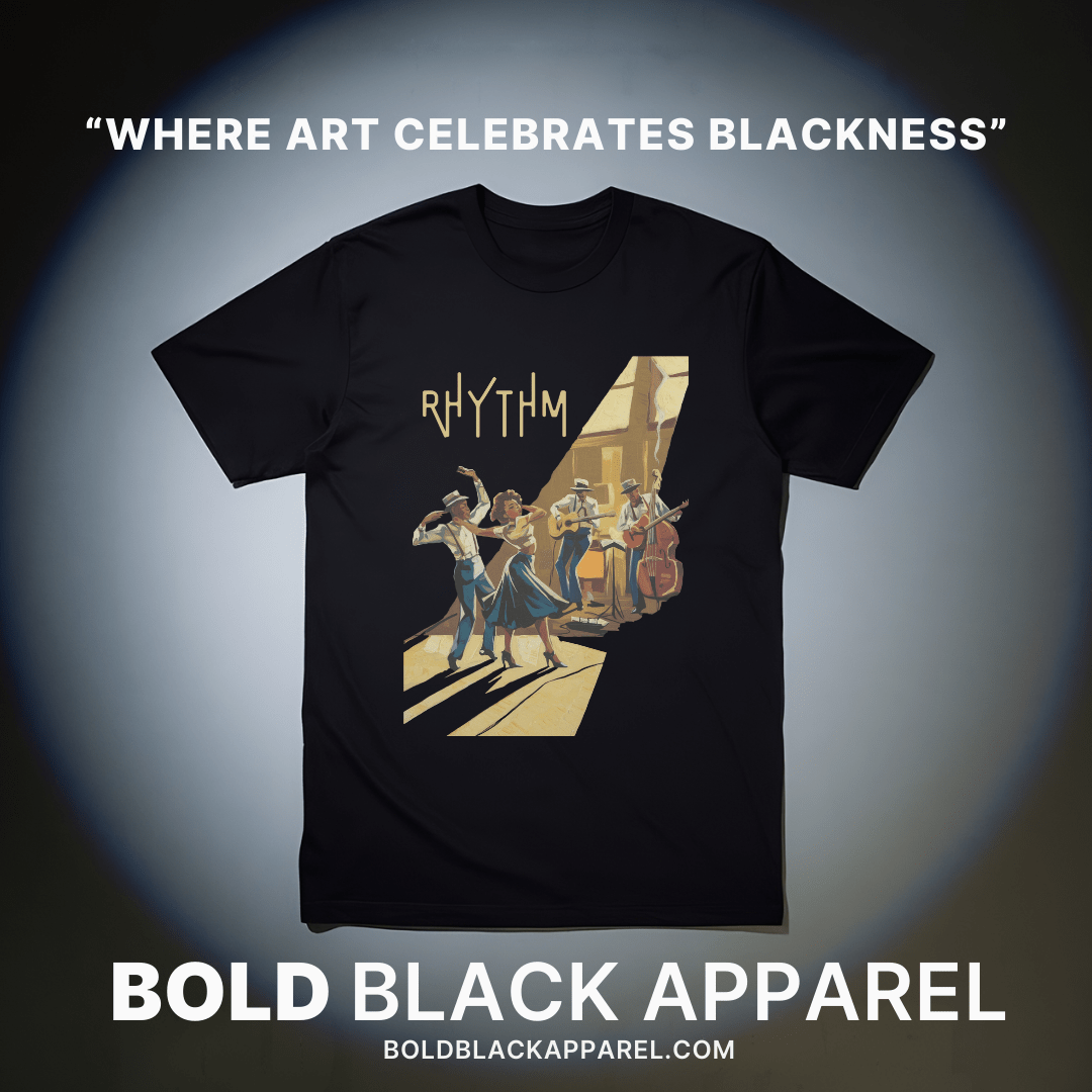 Rhythm Juke Joint T-Shirt - Bold Black Apparel