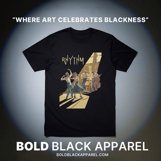 Rhythm Juke Joint T-Shirt - Bold Black Apparel