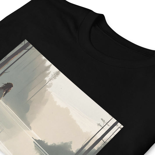 Solace in Solitude T-shirt - Bold Black Apparel