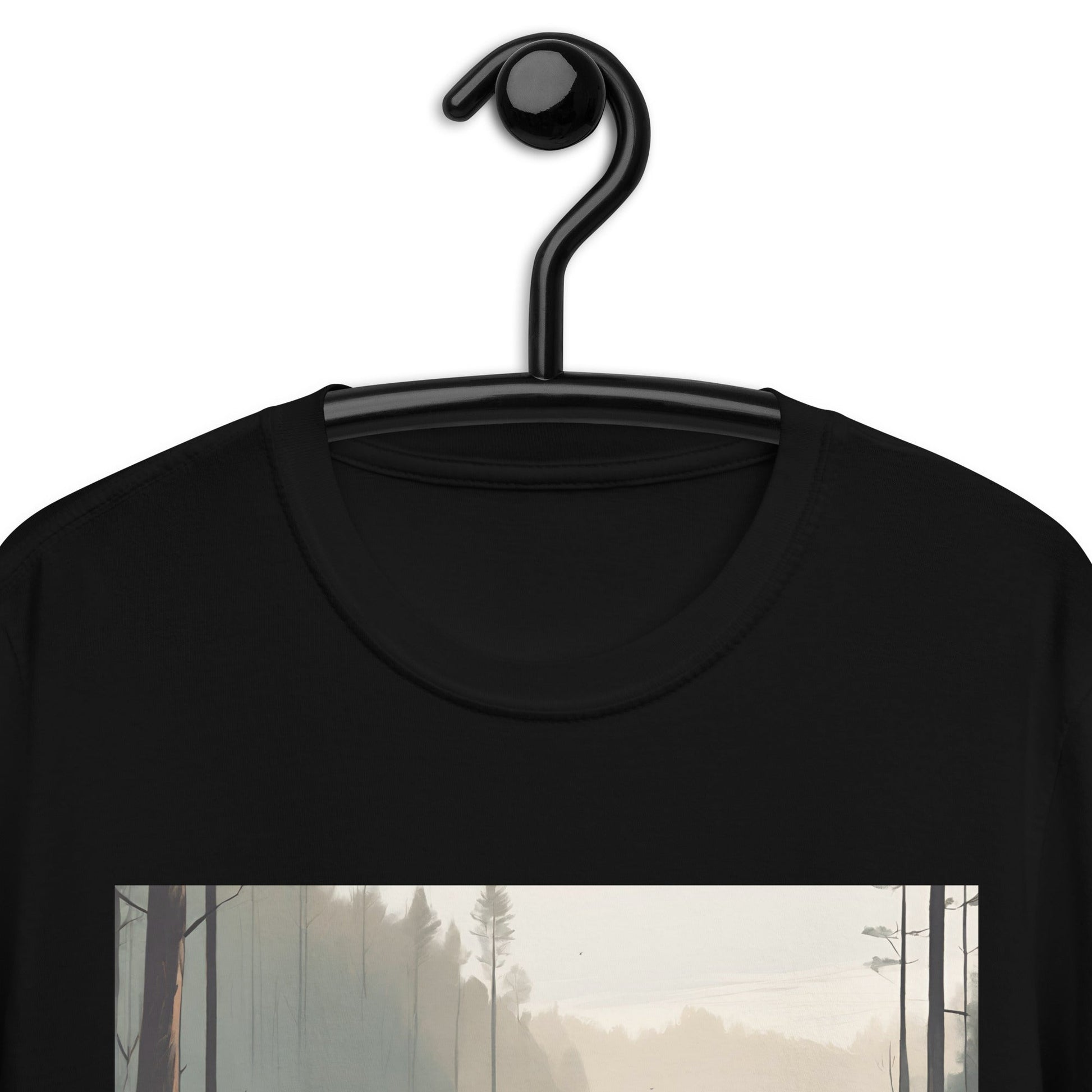 Solace in Solitude T-shirt - Bold Black Apparel