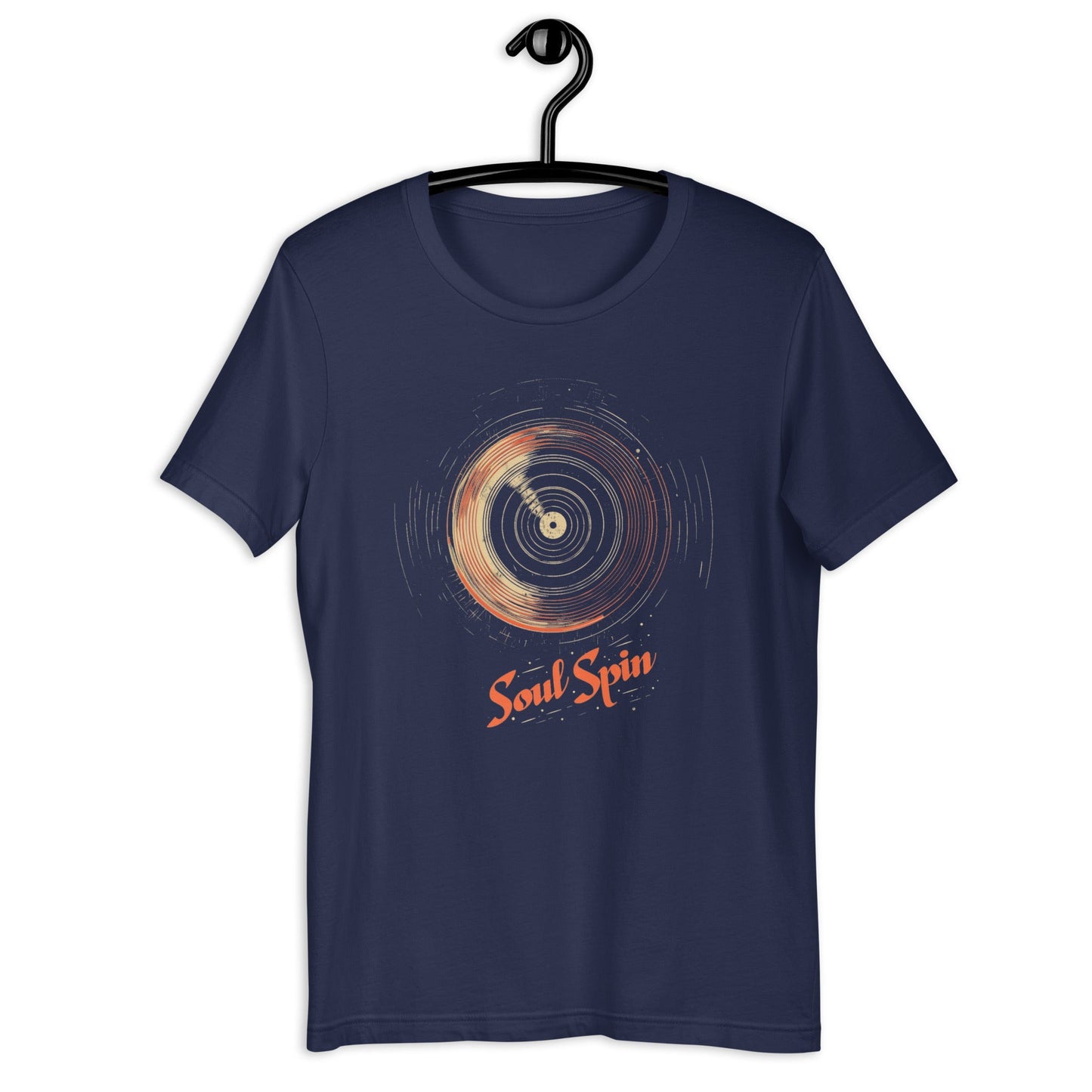 Soul Spin T-Shirt - Bold Black Apparel