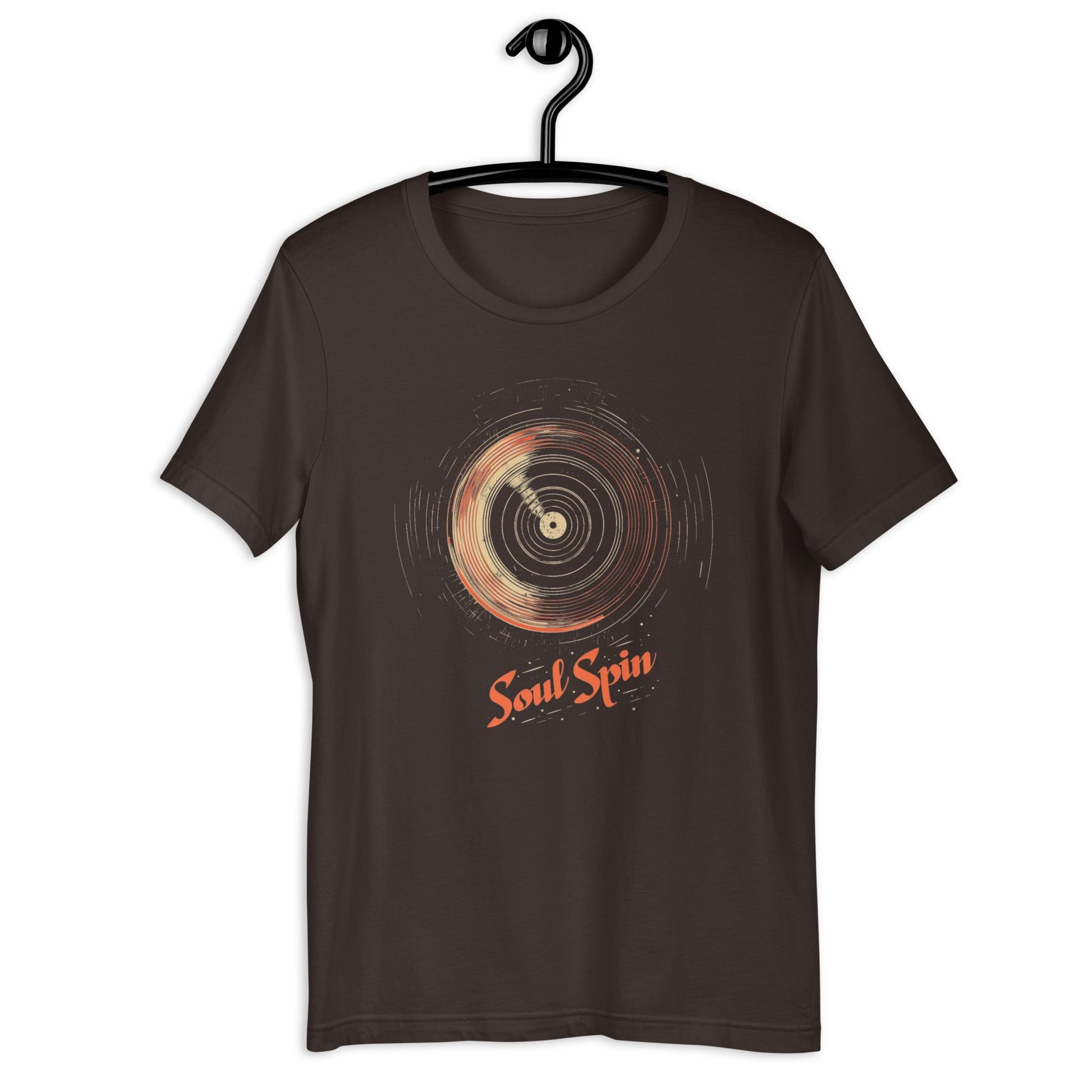 Soul Spin T-Shirt - Bold Black Apparel