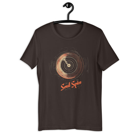 Soul Spin T-Shirt - Bold Black Apparel