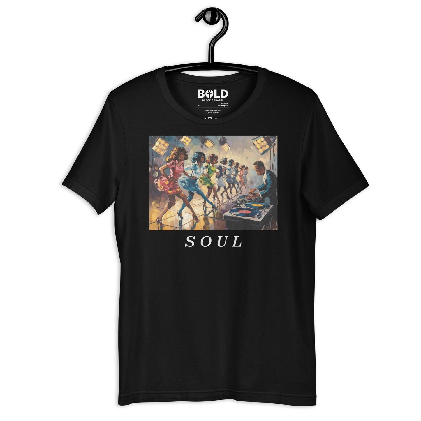 Soul Train T-Shirt - Bold Black Apparel
