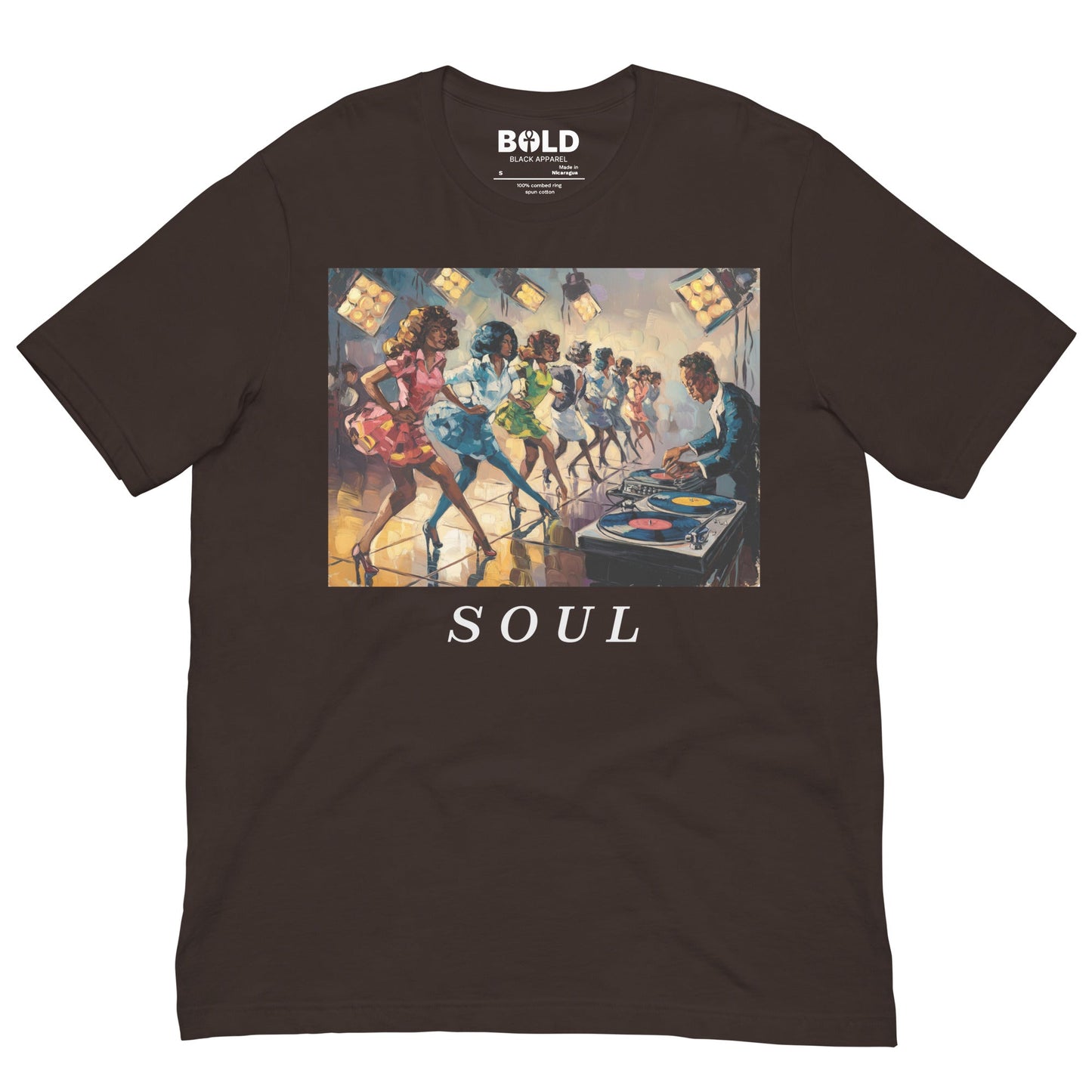 Soul Train T-Shirt - Bold Black Apparel