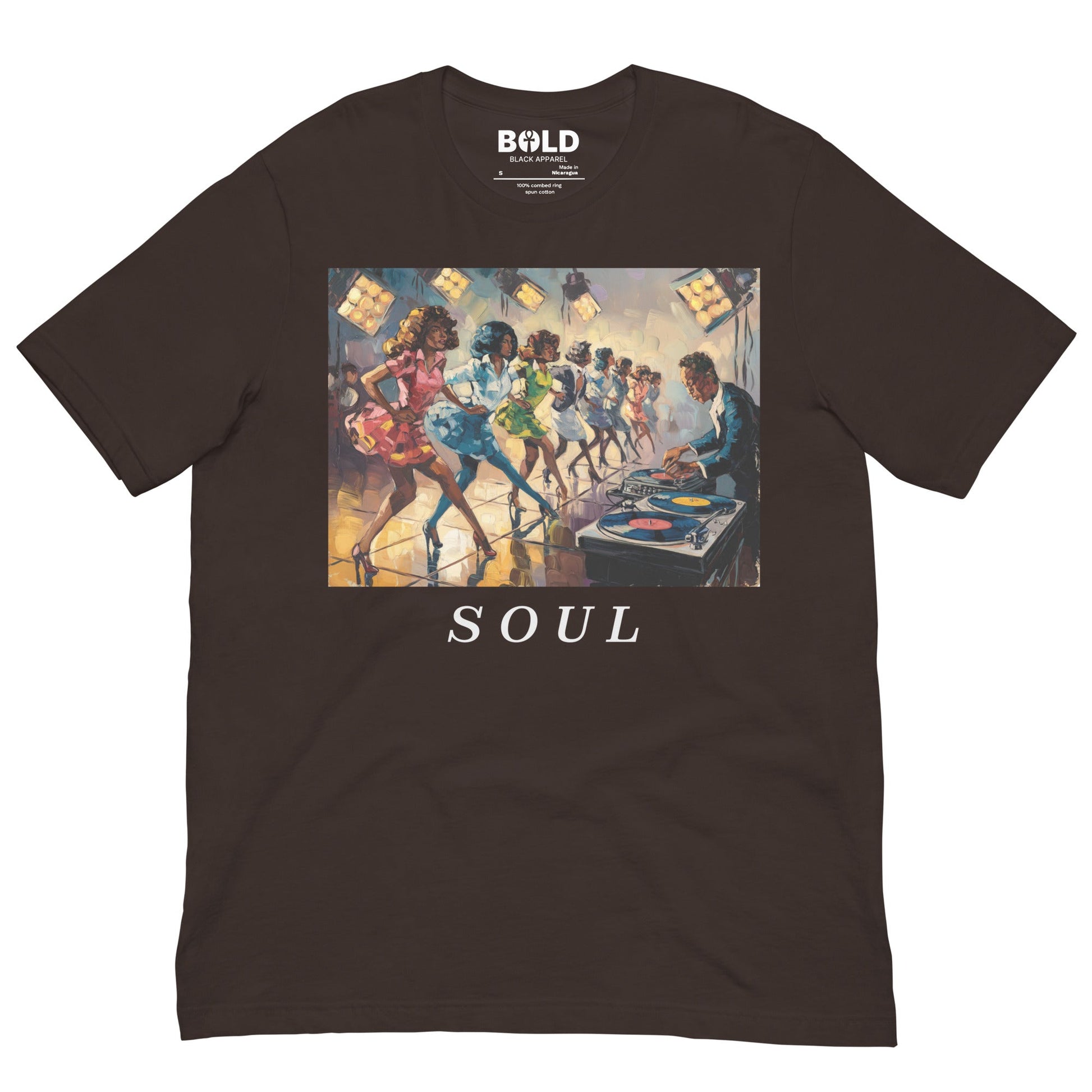 Soul Train T-Shirt - Bold Black Apparel
