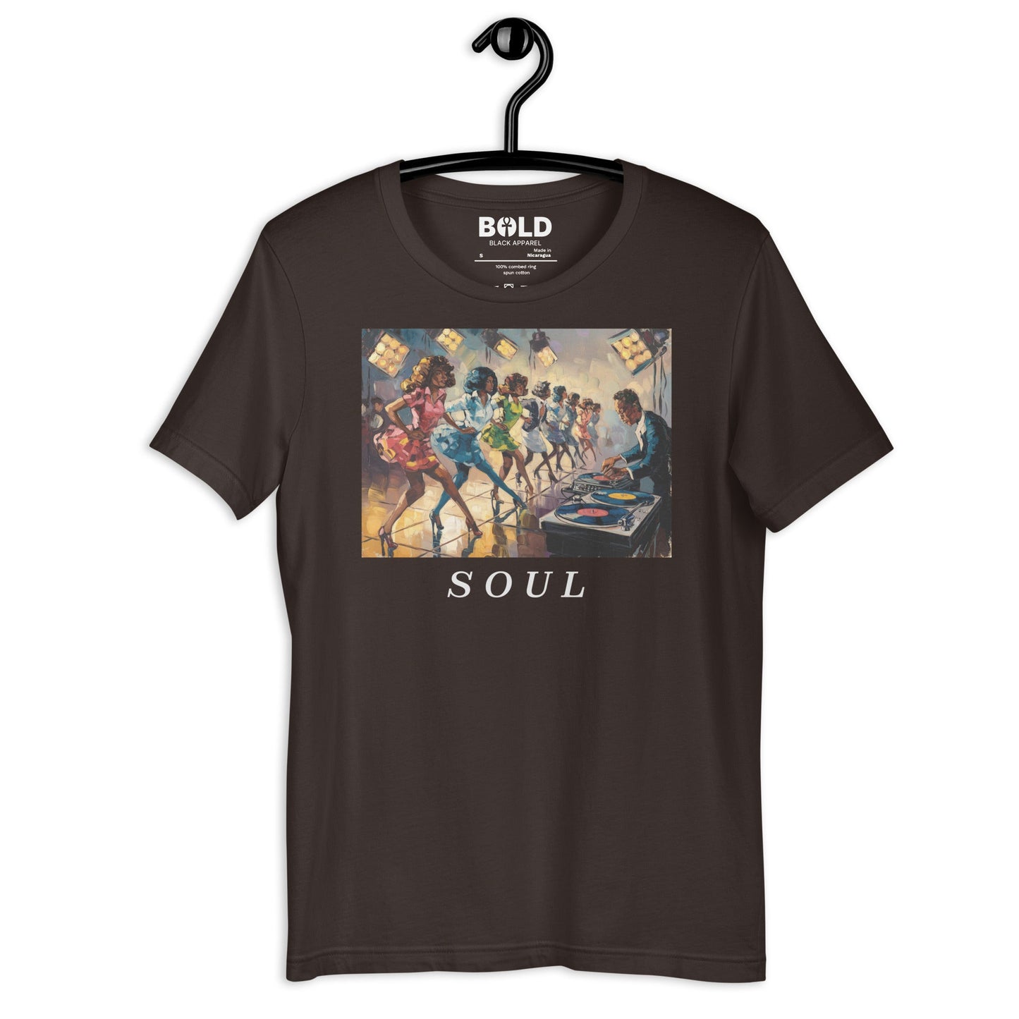 Soul Train T-Shirt - Bold Black Apparel