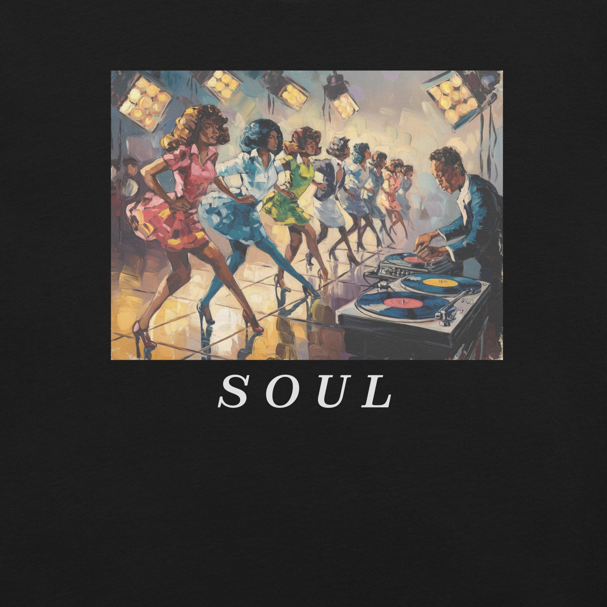 Soul Train T-Shirt - Bold Black Apparel