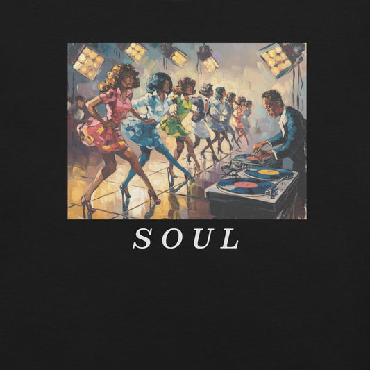 Soul Train T-Shirt - Bold Black Apparel