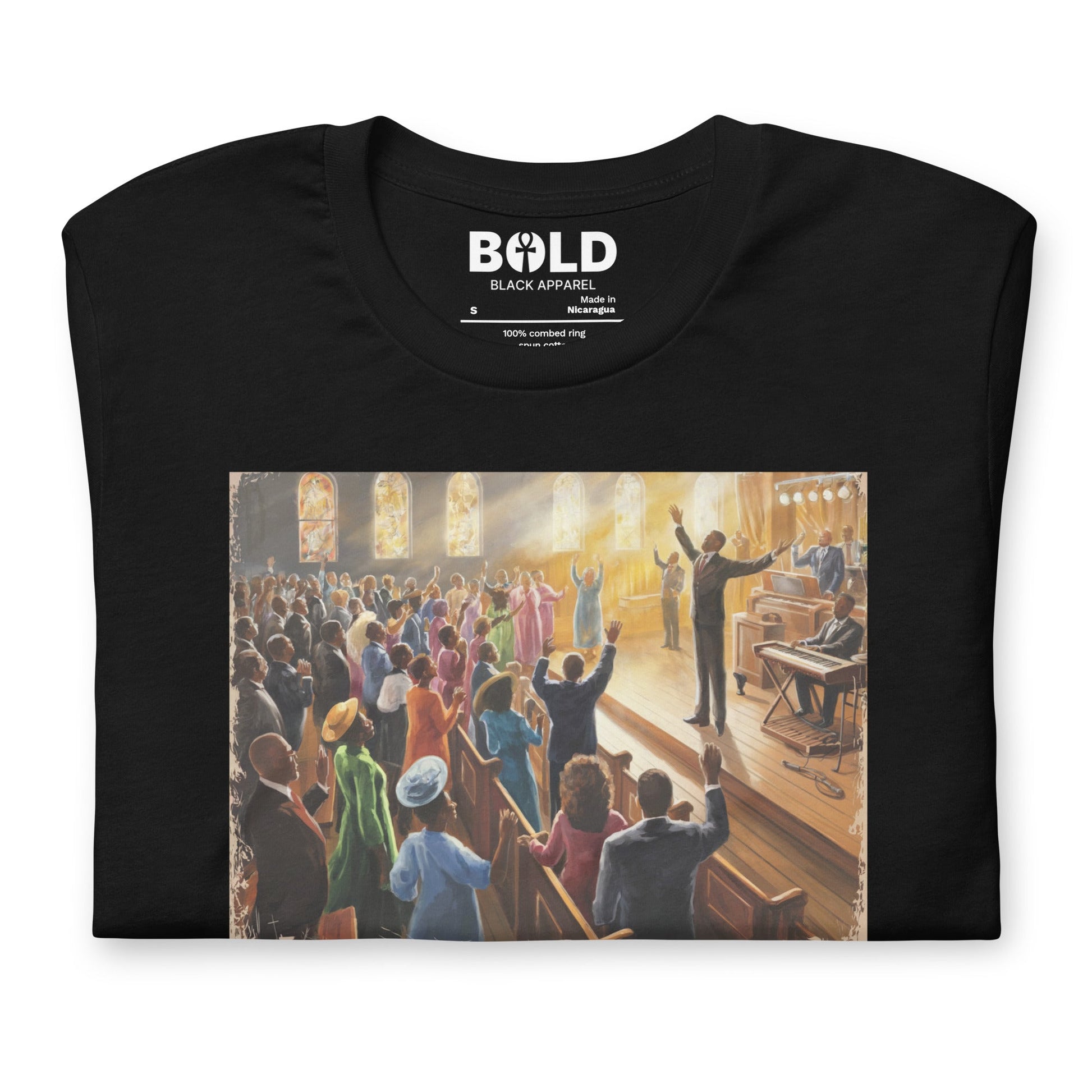 Sunday Service T-Shirt - Bold Black Apparel