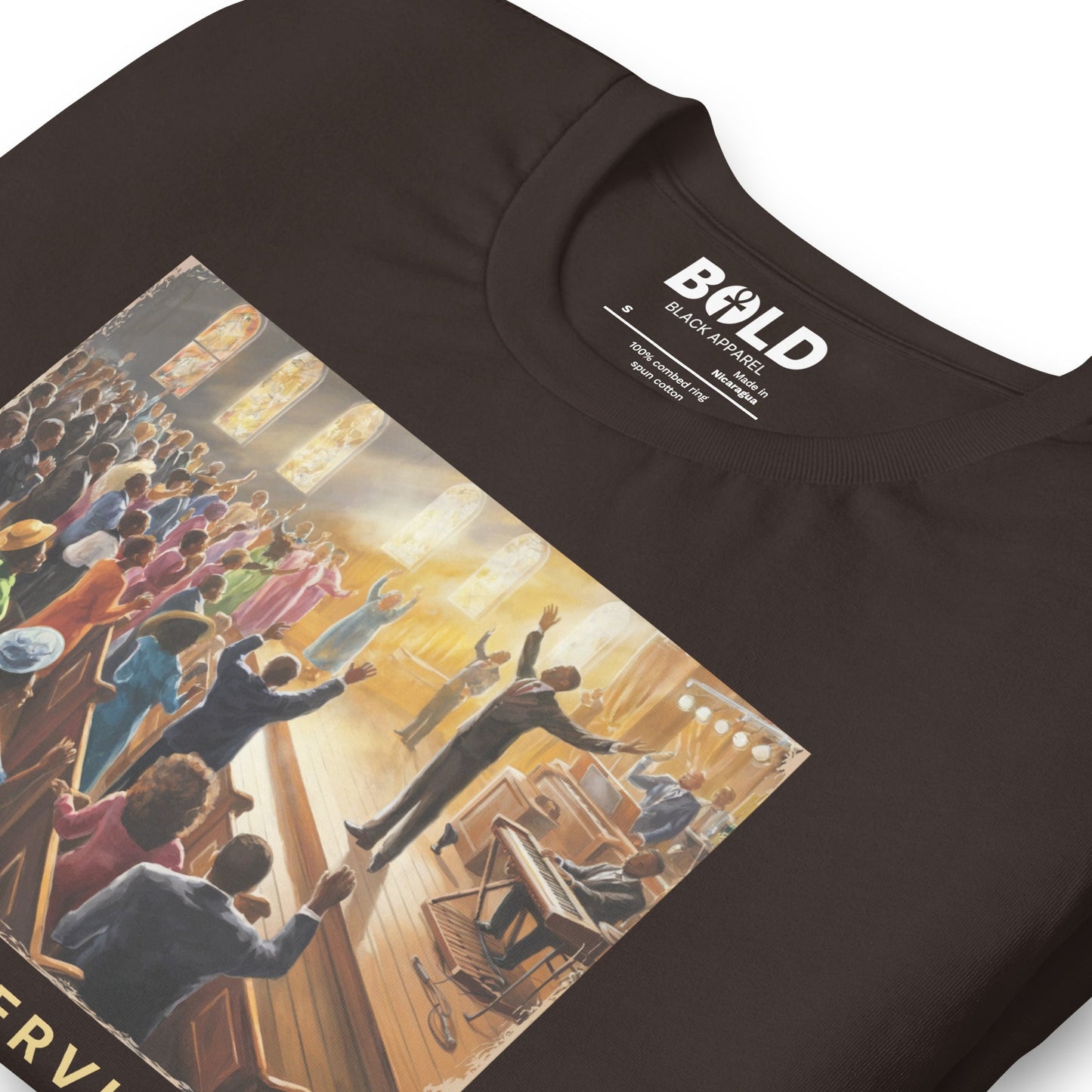 Sunday Service T-Shirt - Bold Black Apparel