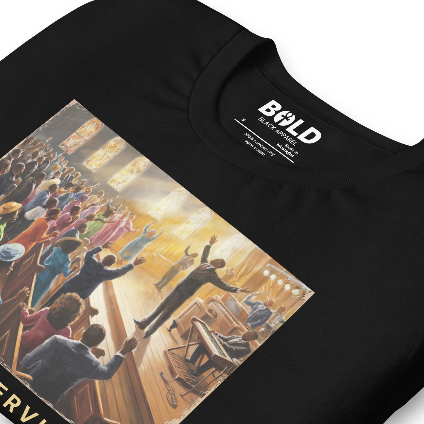 Sunday Service T-Shirt - Bold Black Apparel