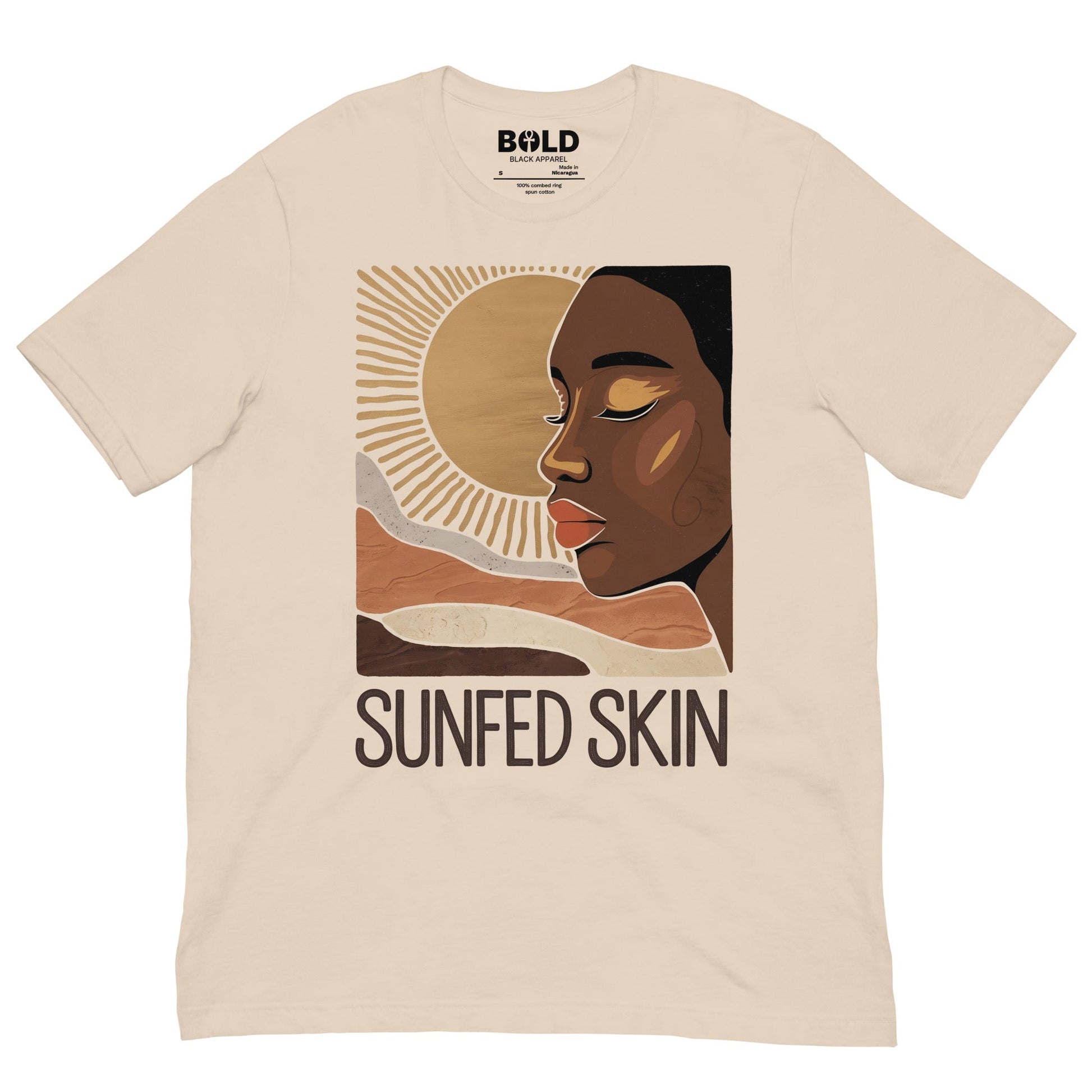Sunfed Skin T-Shirt - Bold Black Apparel