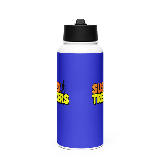 Sussex Trekkers Stainless Steel Water Bottle - Bold Black Apparel