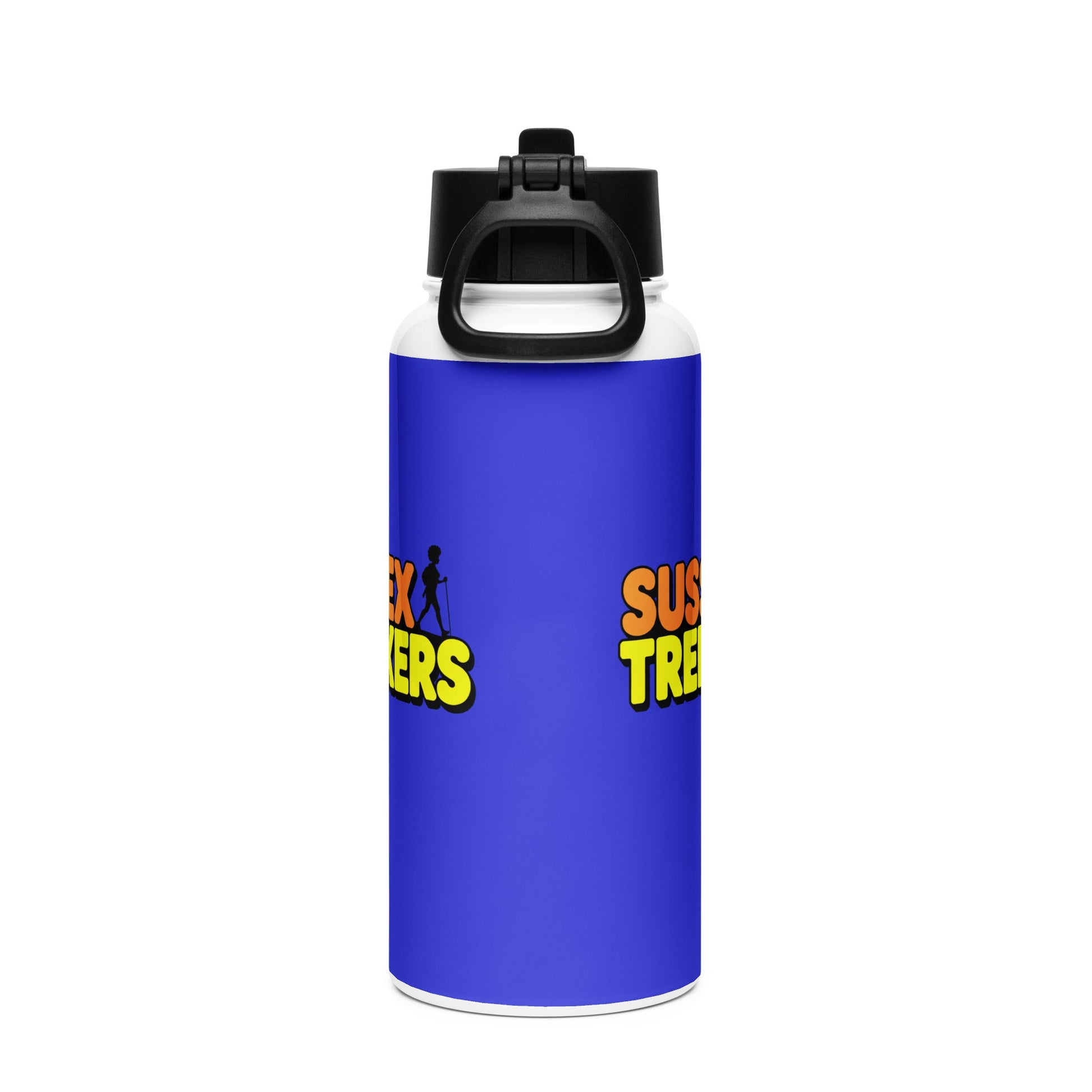 Sussex Trekkers Stainless Steel Water Bottle - Bold Black Apparel