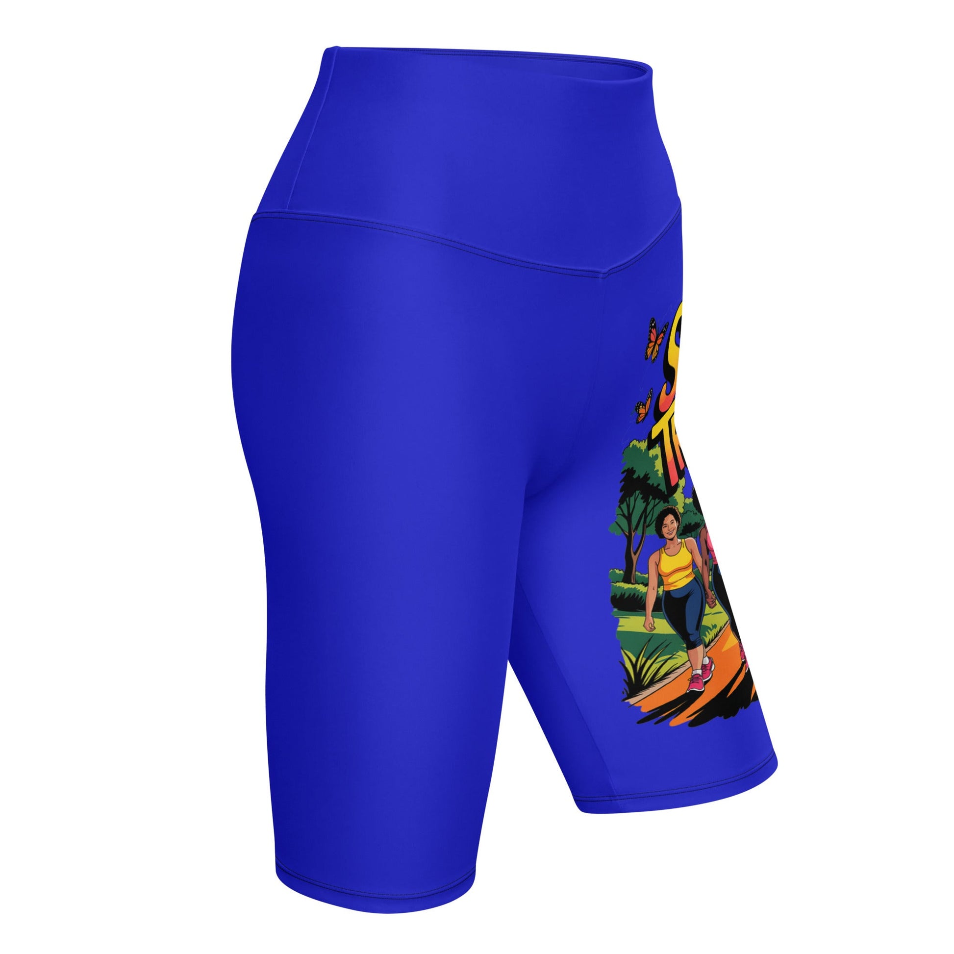 Sussex Trekkers Trail Biker Shorts - Bold Black Apparel