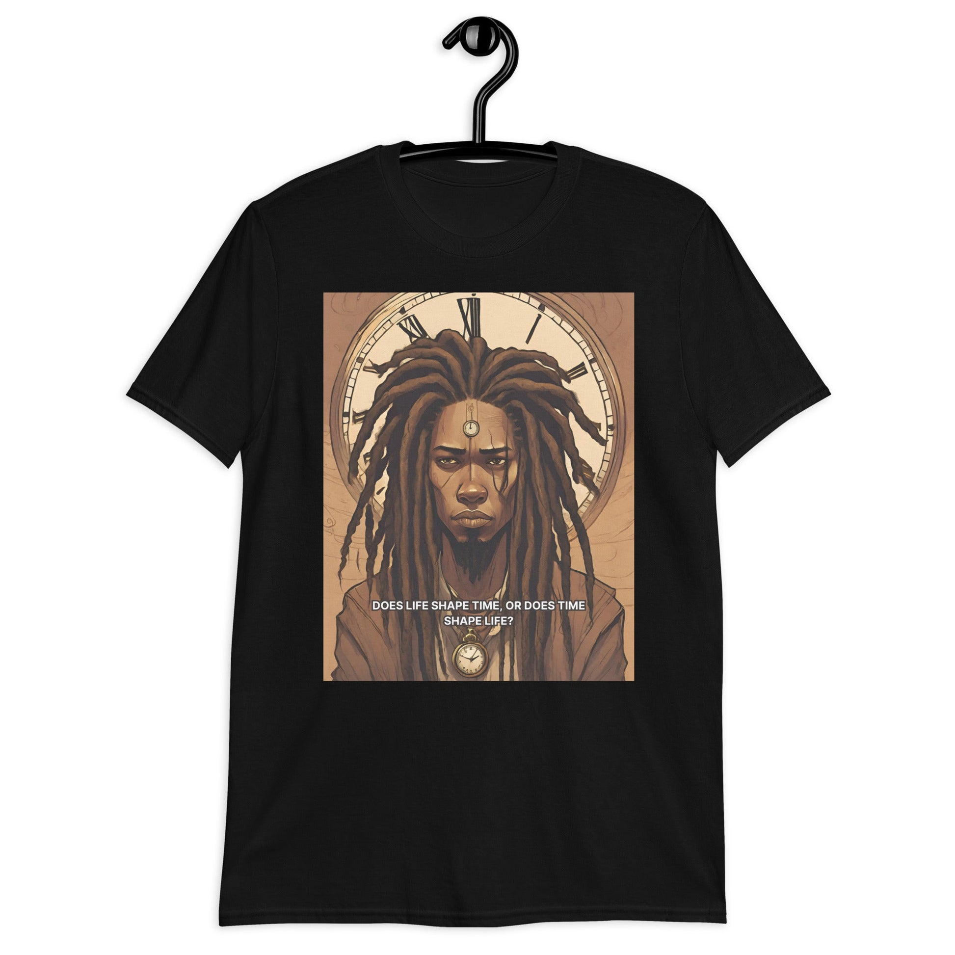 The Concept of Time T-Shirt - Bold Black Apparel