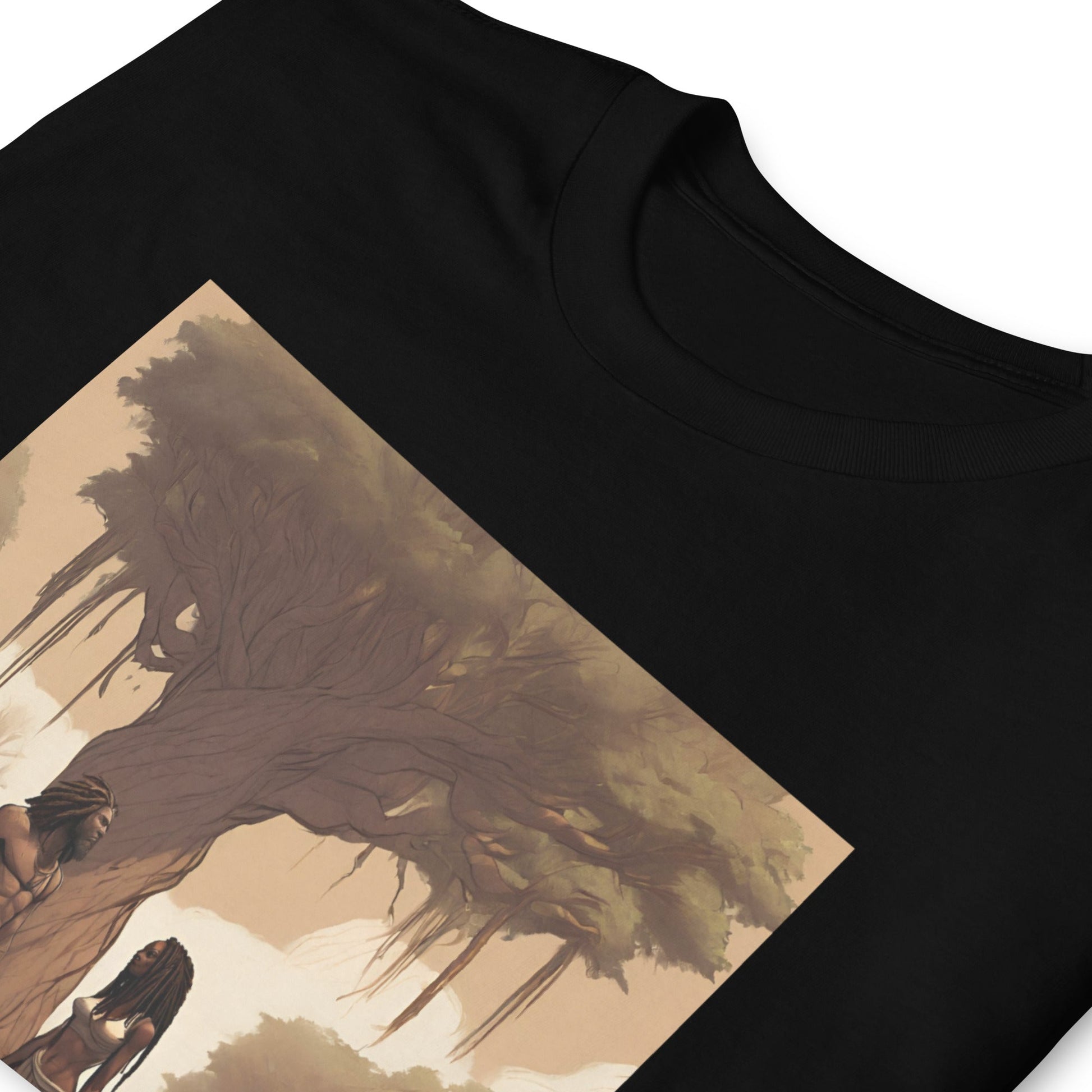 The Garden of Eden T-Shirt - Bold Black Apparel