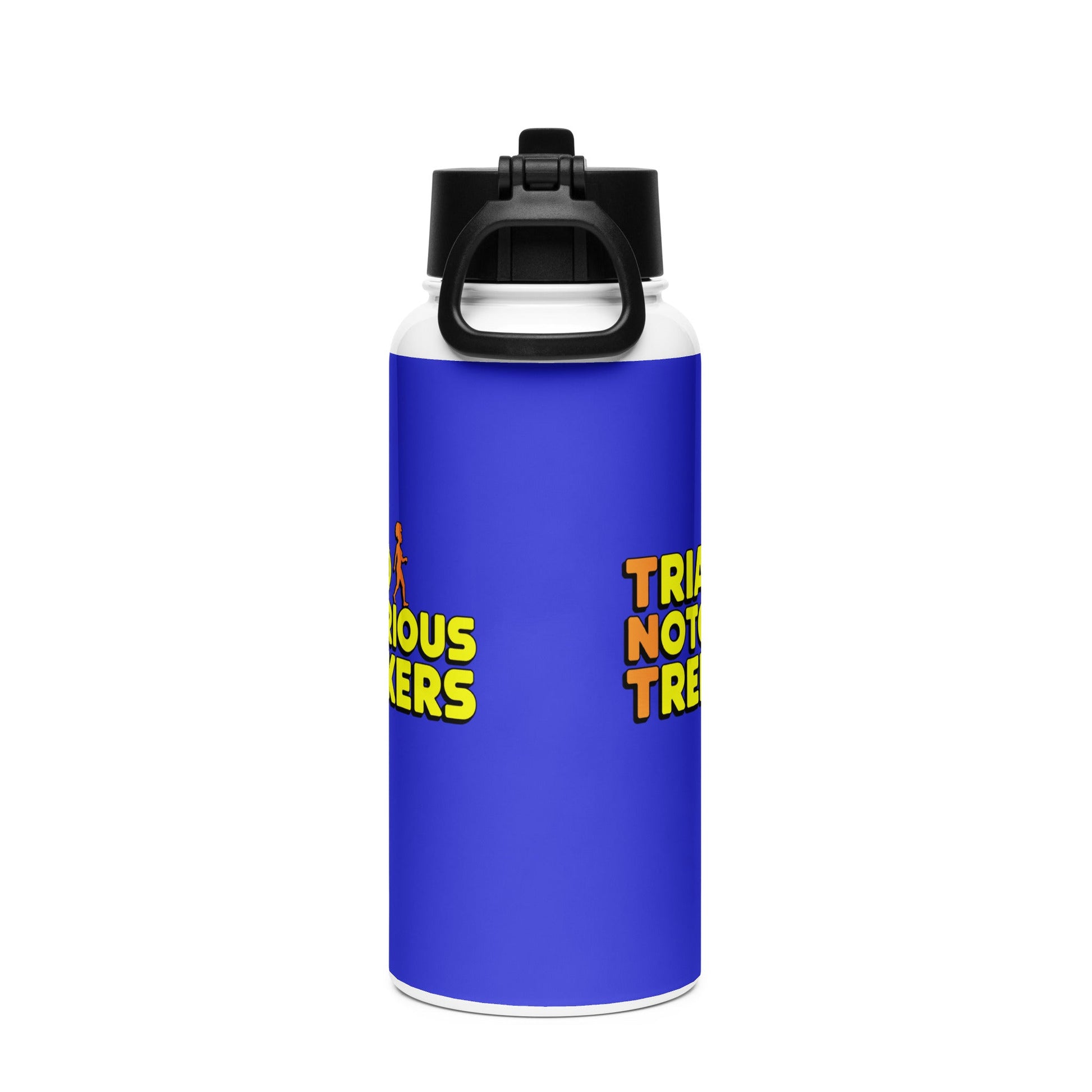 Triad Notorious Trekkers Stainless Steel Water Bottle - Bold Black Apparel