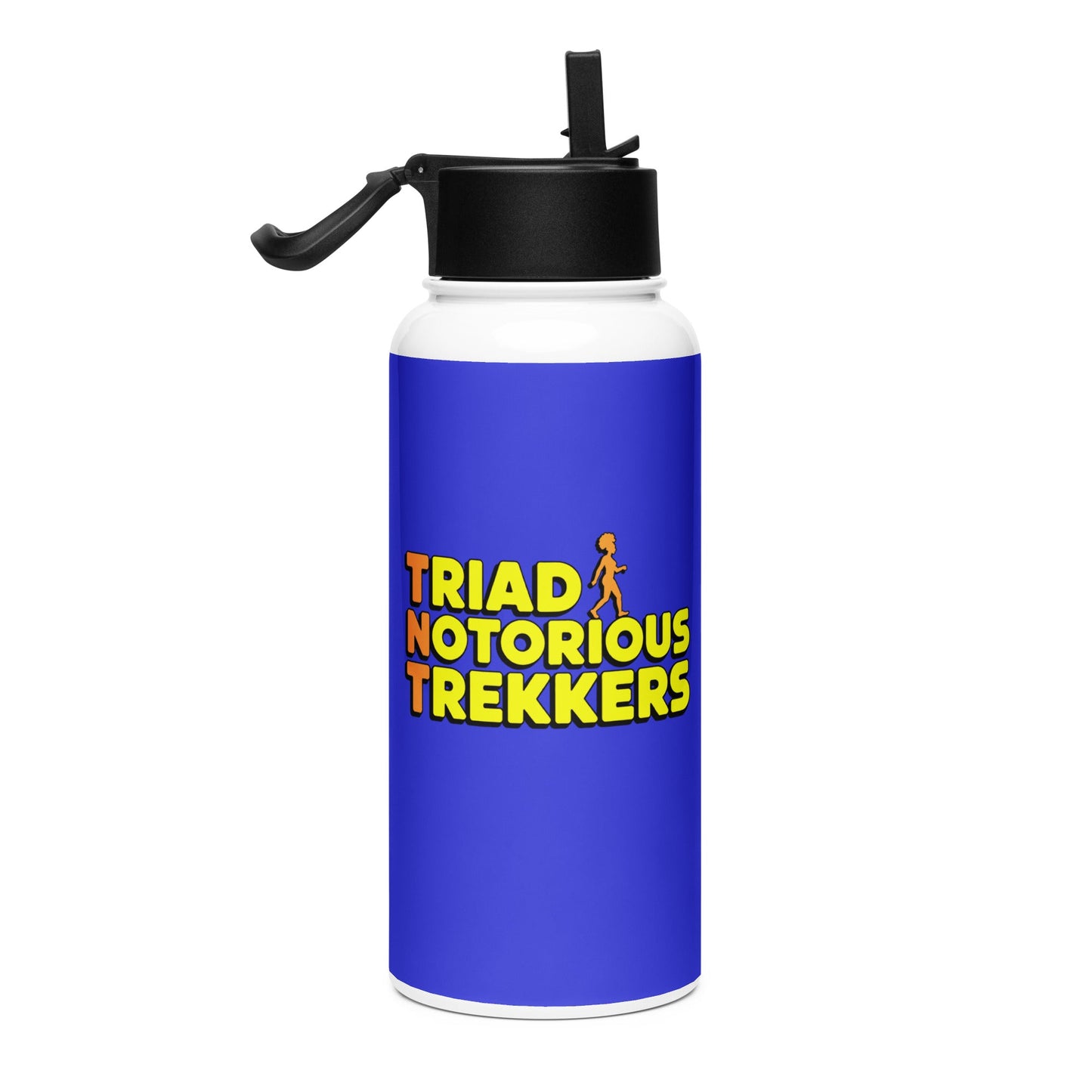 Triad Notorious Trekkers Stainless Steel Water Bottle - Bold Black Apparel