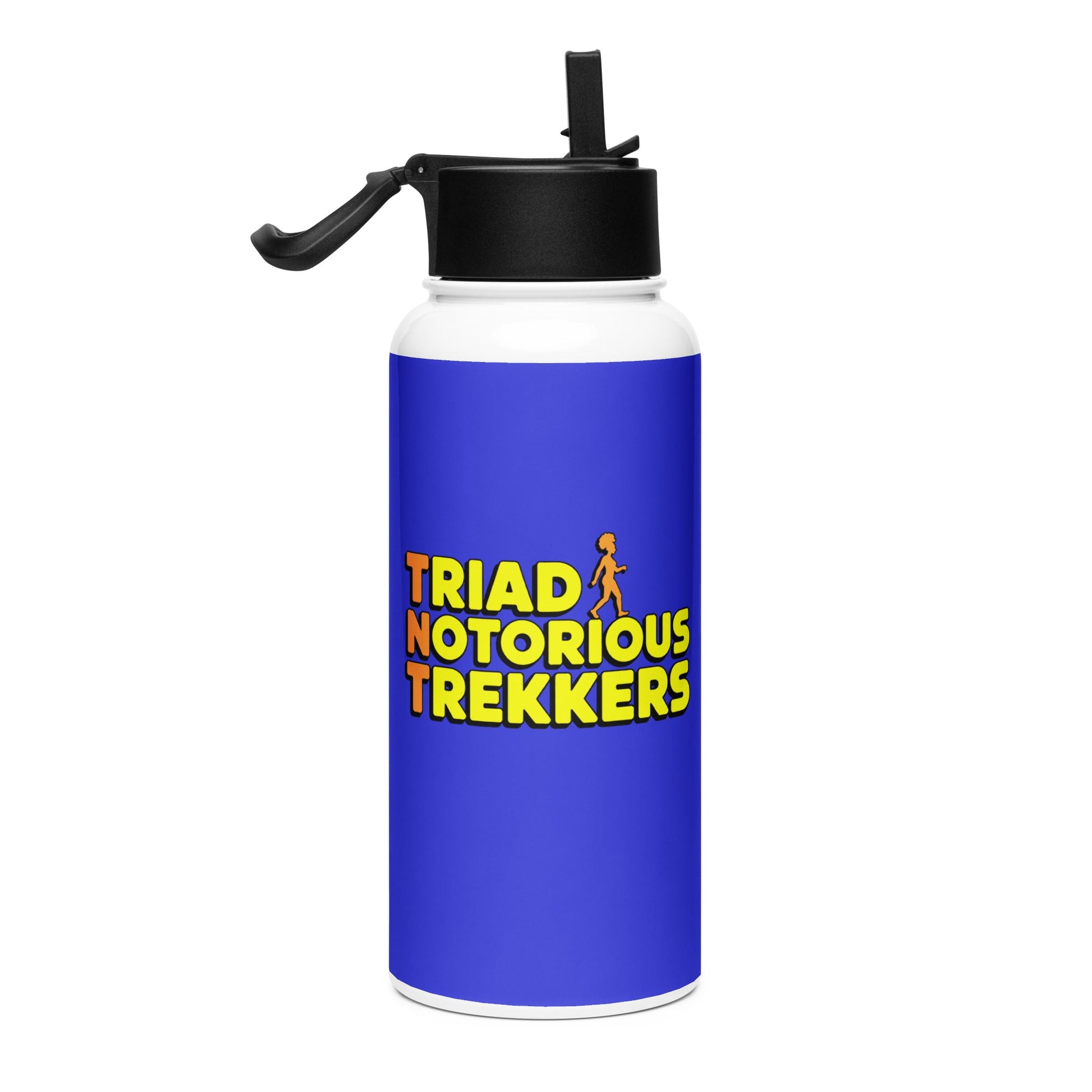 Triad Notorious Trekkers Stainless Steel Water Bottle - Bold Black Apparel