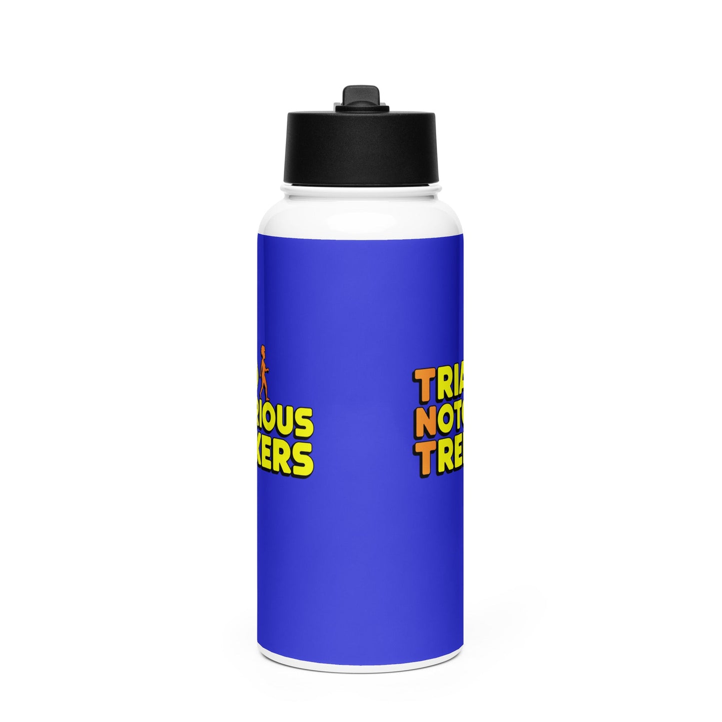 Triad Notorious Trekkers Stainless Steel Water Bottle - Bold Black Apparel