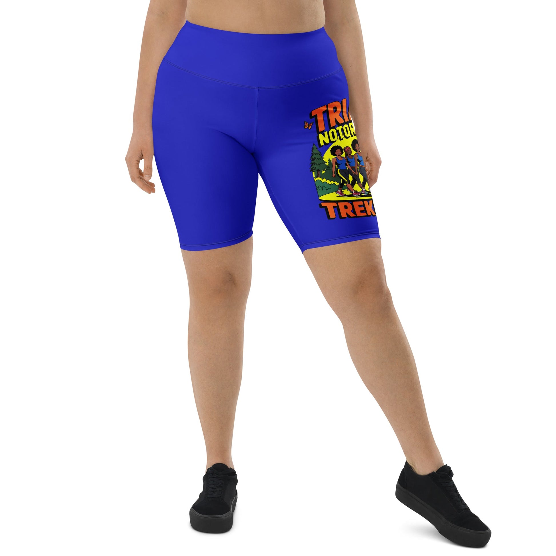 Triad Notorious Trekkers Trail Biker Shorts - Bold Black Apparel
