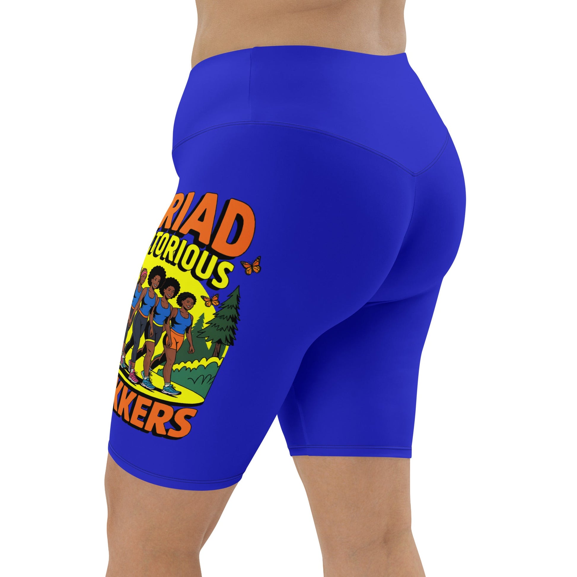 Triad Notorious Trekkers Trail Biker Shorts - Bold Black Apparel