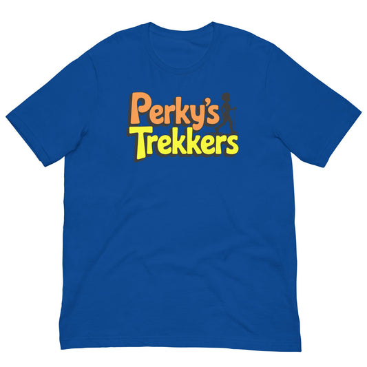 Unisex Perky's Trekkers T-Shirt - Bold Black Apparel