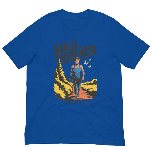 Unisex Solo Trekker Bold T-Shirt - Bold Black Apparel