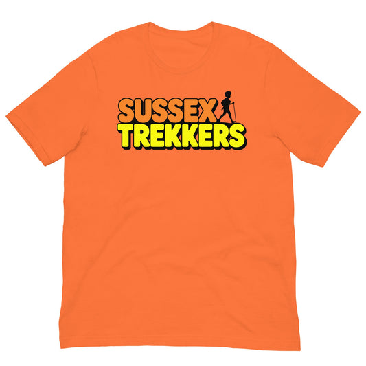 Unisex Sussex Trekkers T-Shirt - Bold Black Apparel