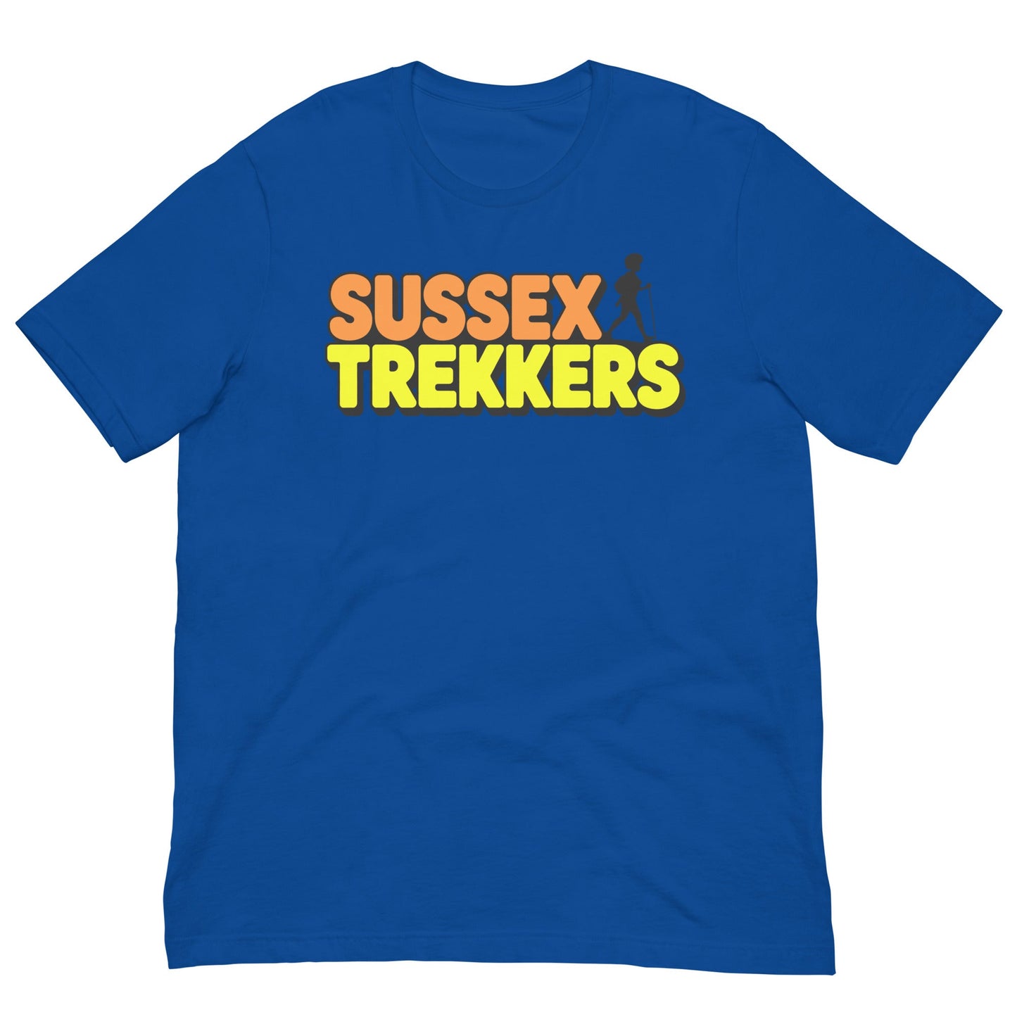 Unisex Sussex Trekkers T-Shirt - Bold Black Apparel
