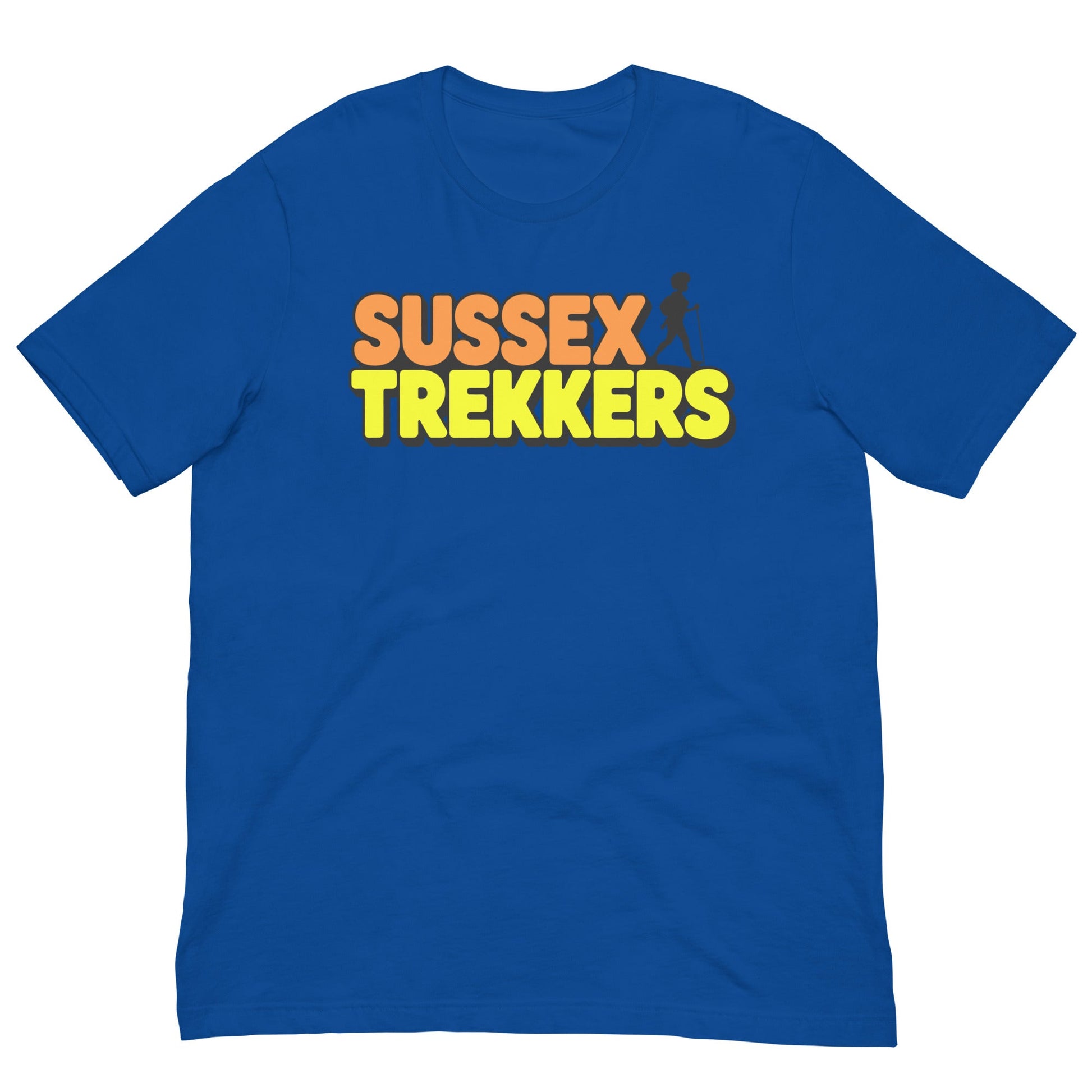 Unisex Sussex Trekkers T-Shirt - Bold Black Apparel